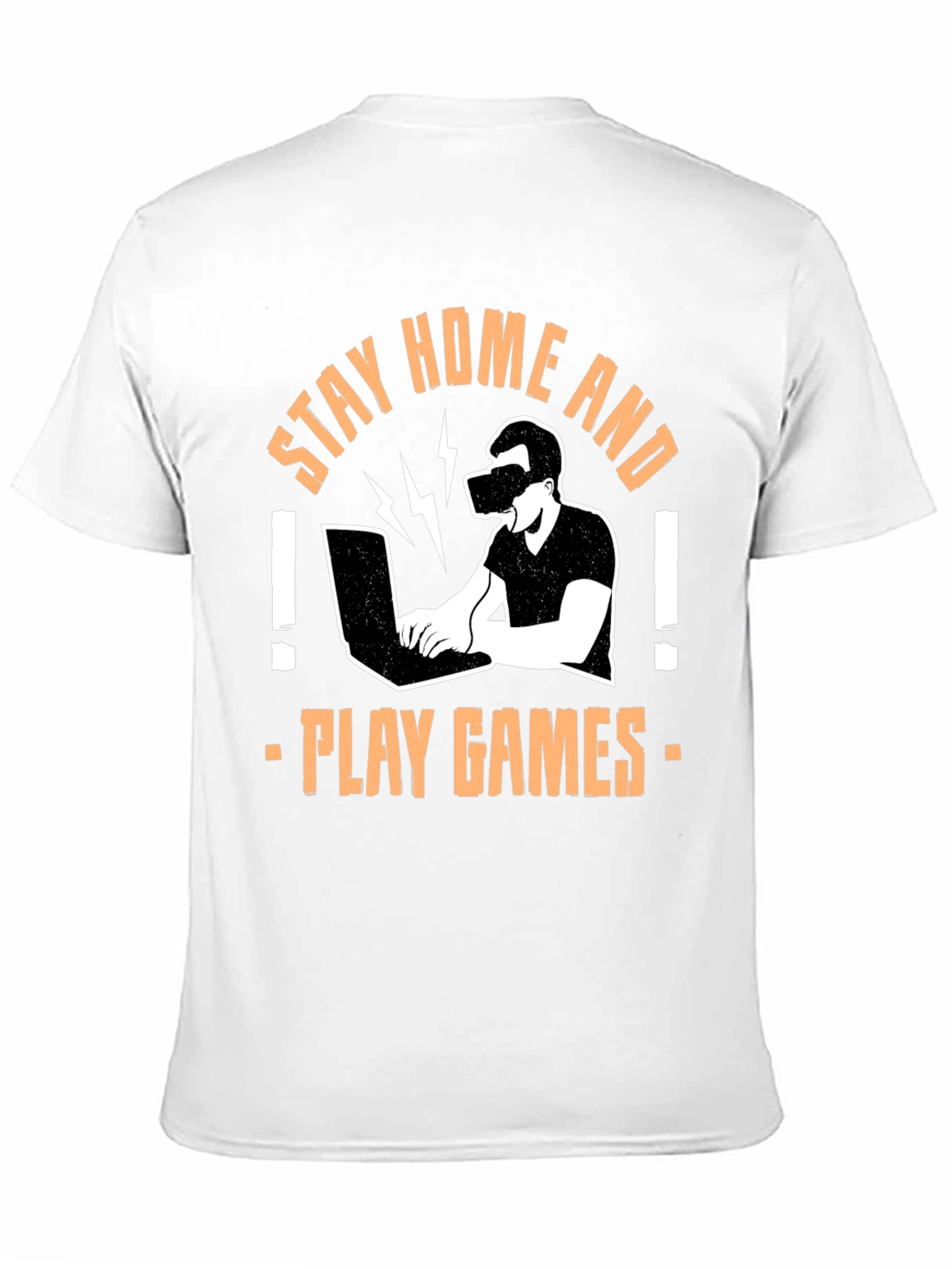 Stay Home Play Games T-Shirt