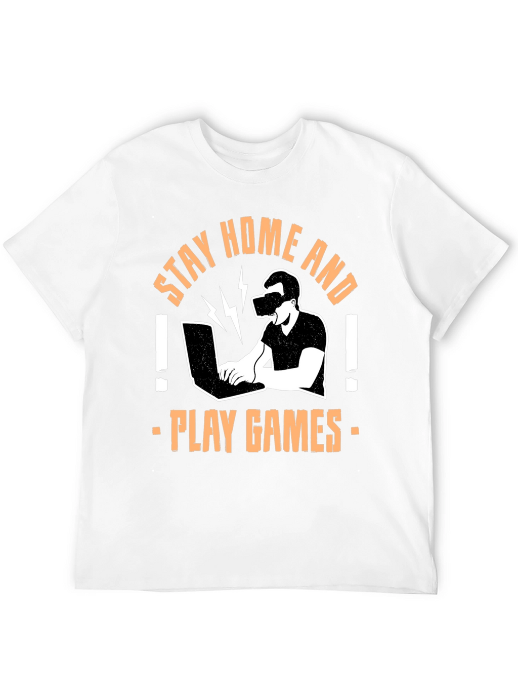 Stay Home Play Games T-Shirt