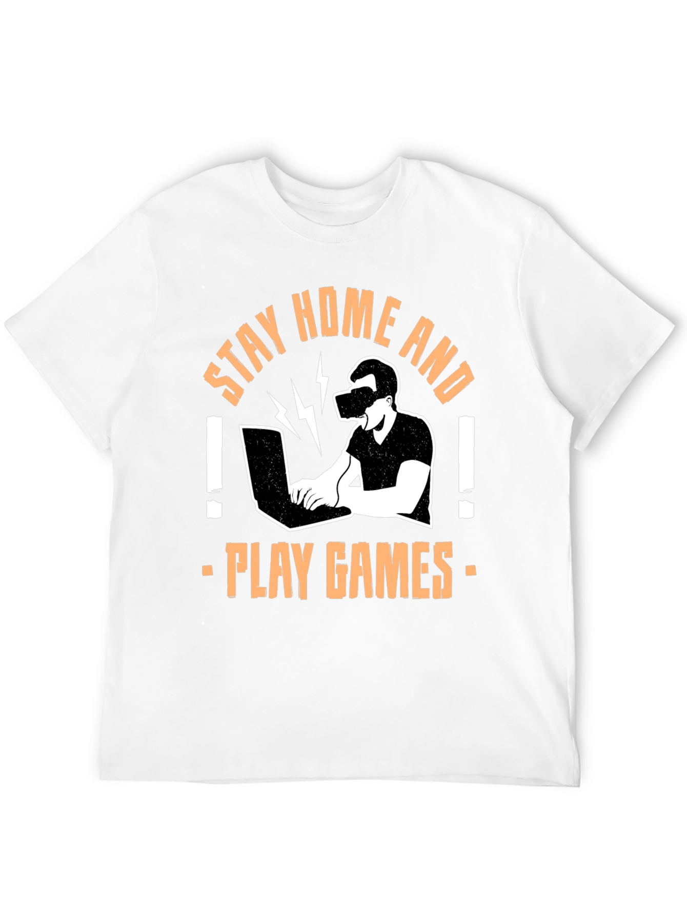 Stay Home Play Games T-Shirt