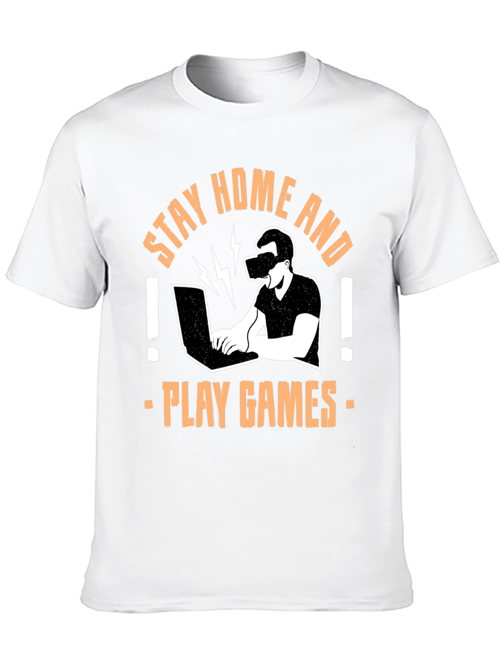 Stay Home Play Games T-Shirt