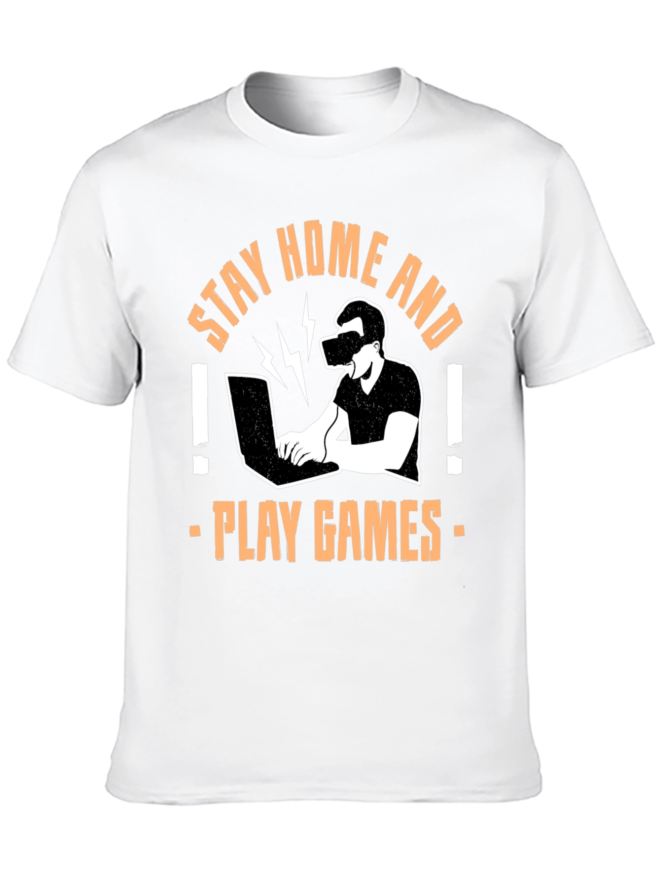 Stay Home Play Games T-Shirt