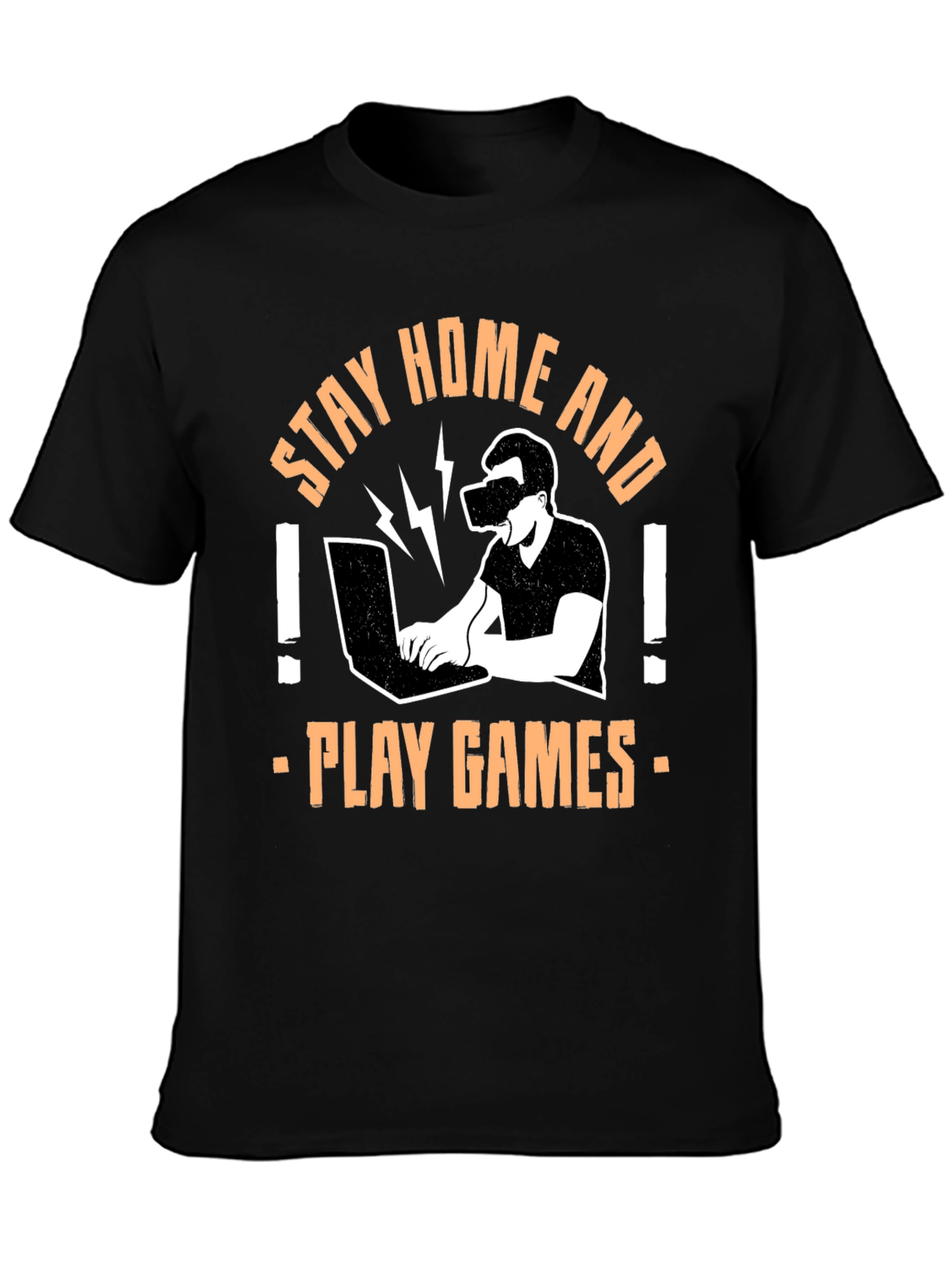 Stay Home Play Games T-Shirt