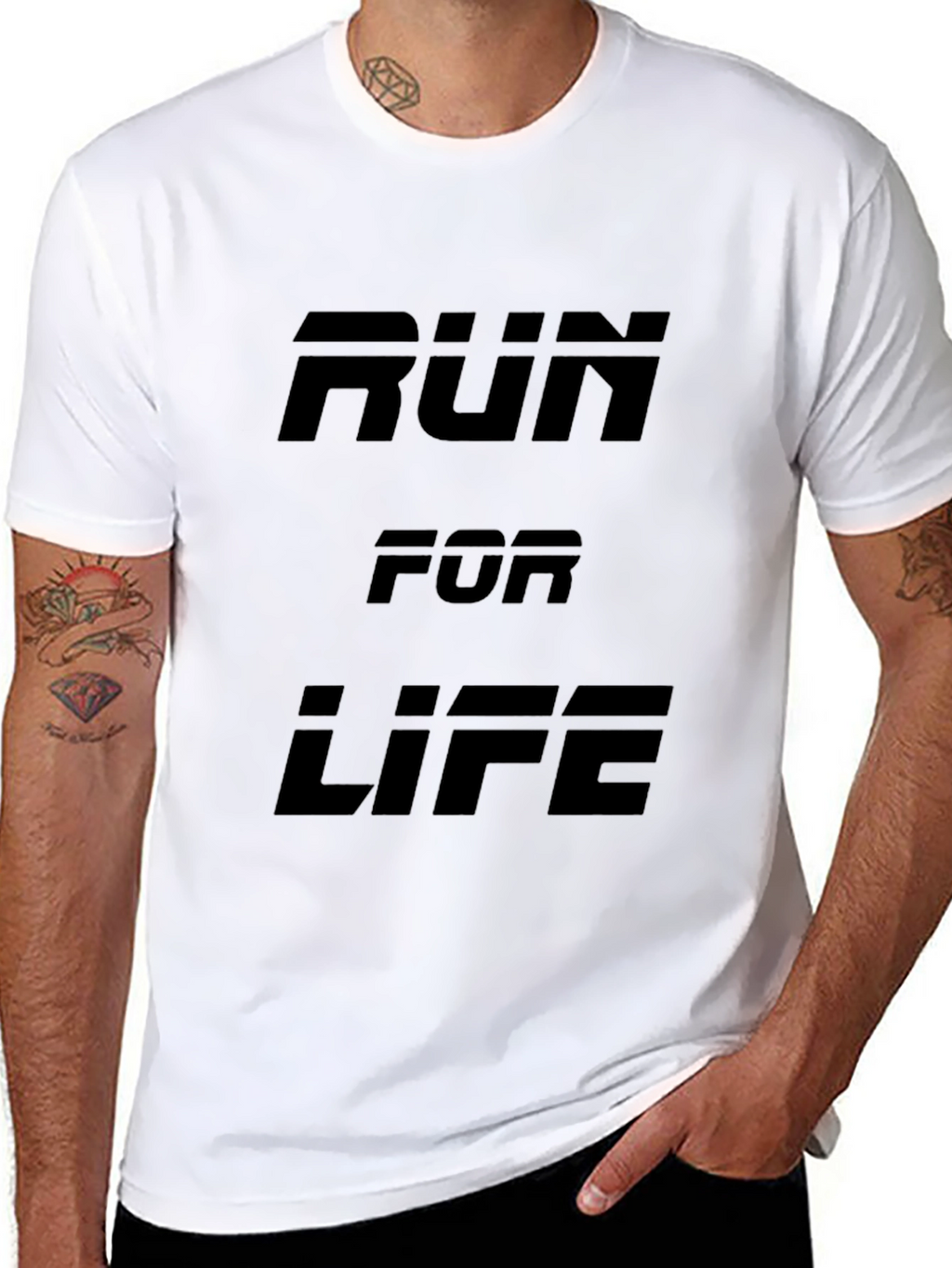 Run For Life Graphic T-Shirt
