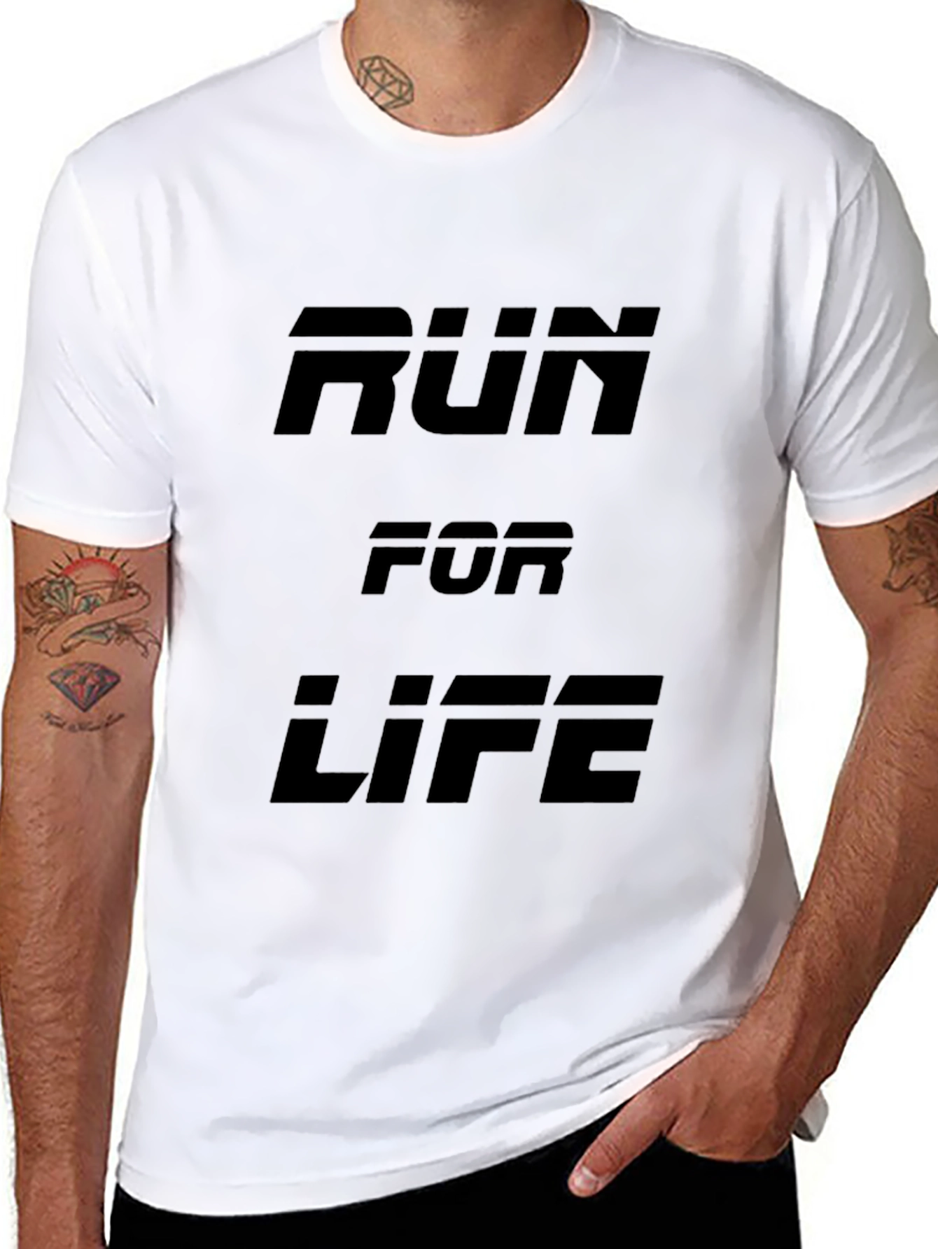 Run For Life Graphic T-Shirt