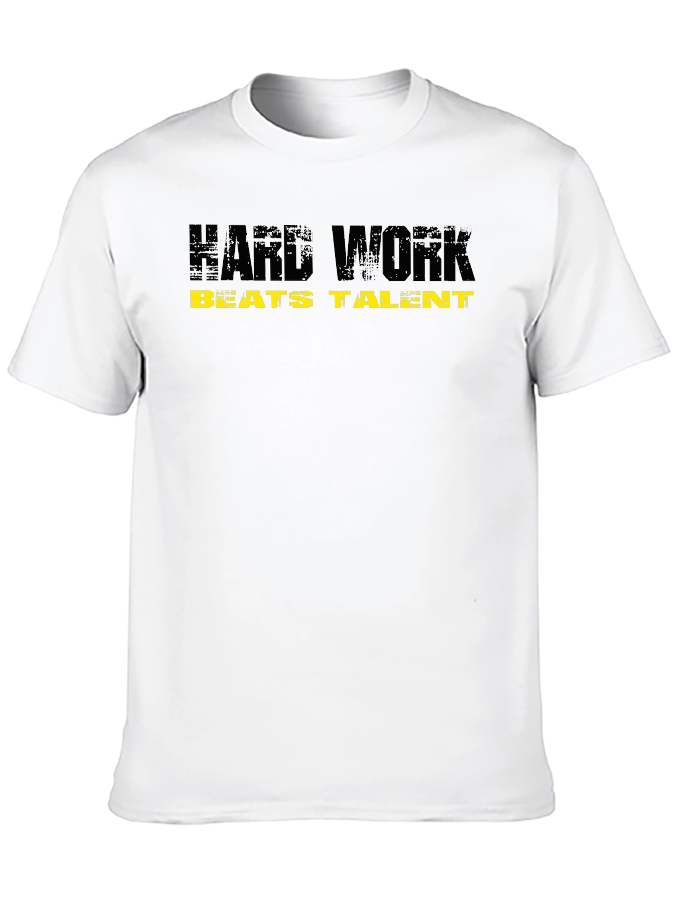 Hard Work Beats Talent Black T-Shirt