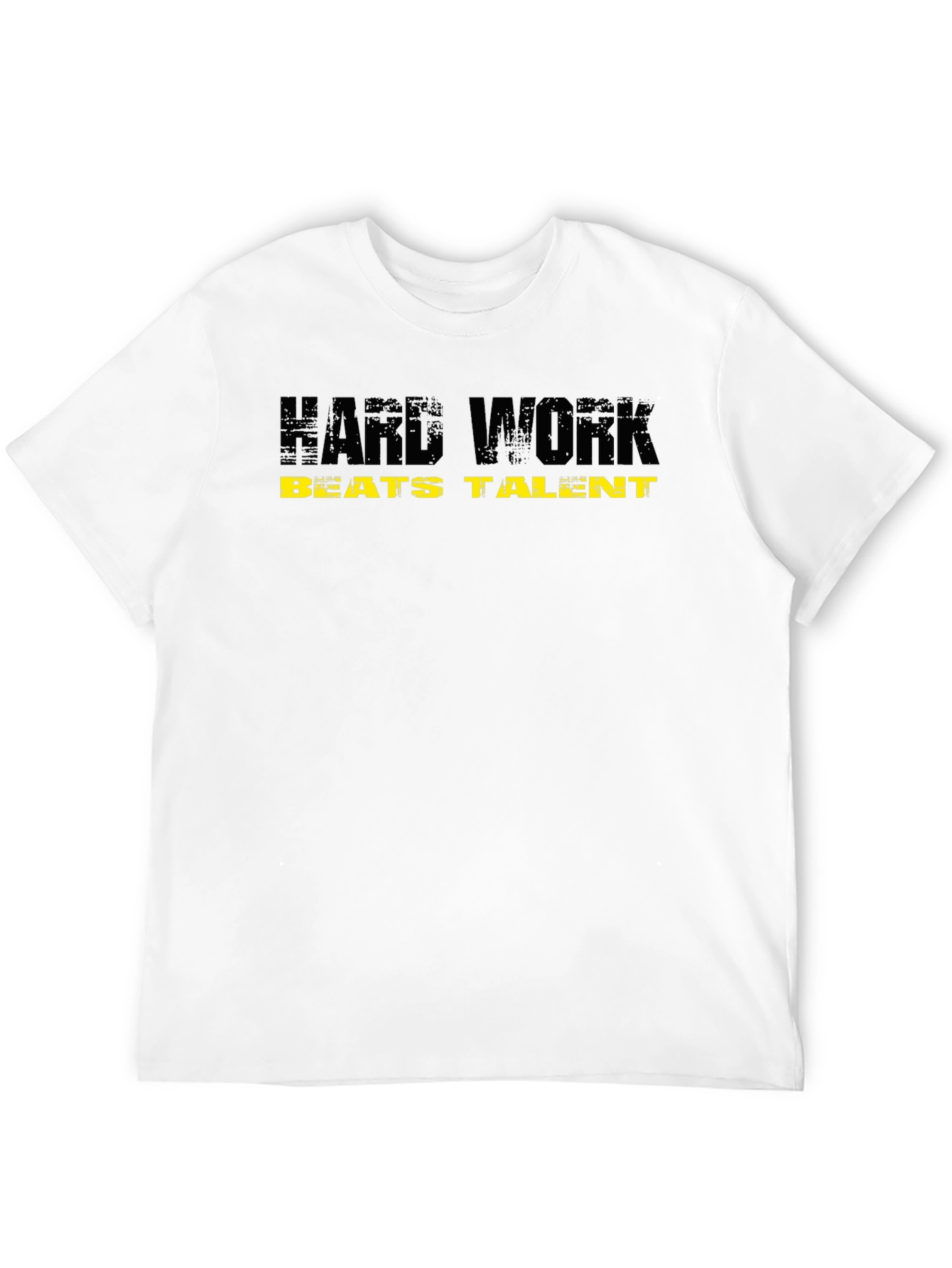 Hard Work Beats Talent Black T-Shirt