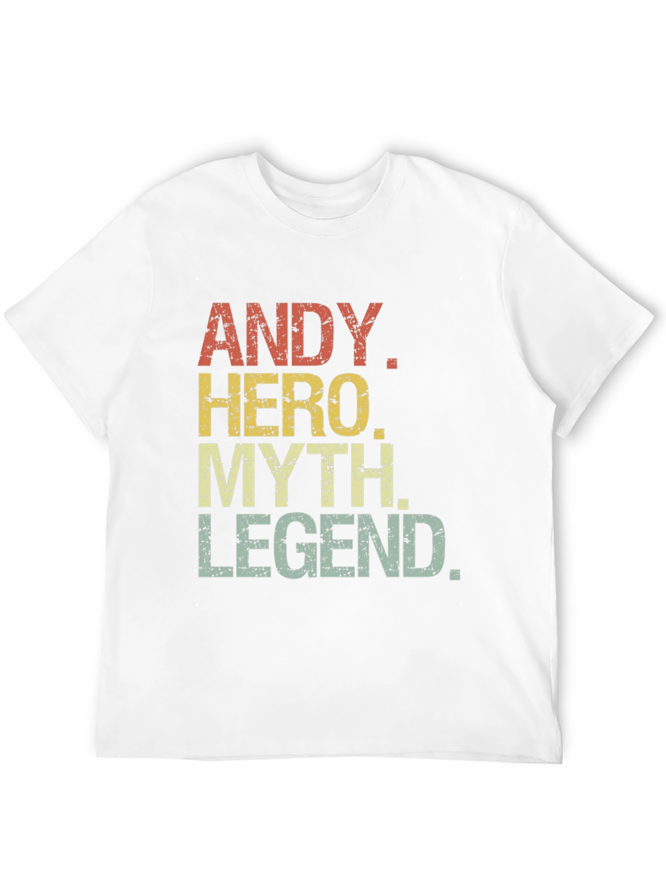 Andy Hero Myth Legend Graphic T-Shirt