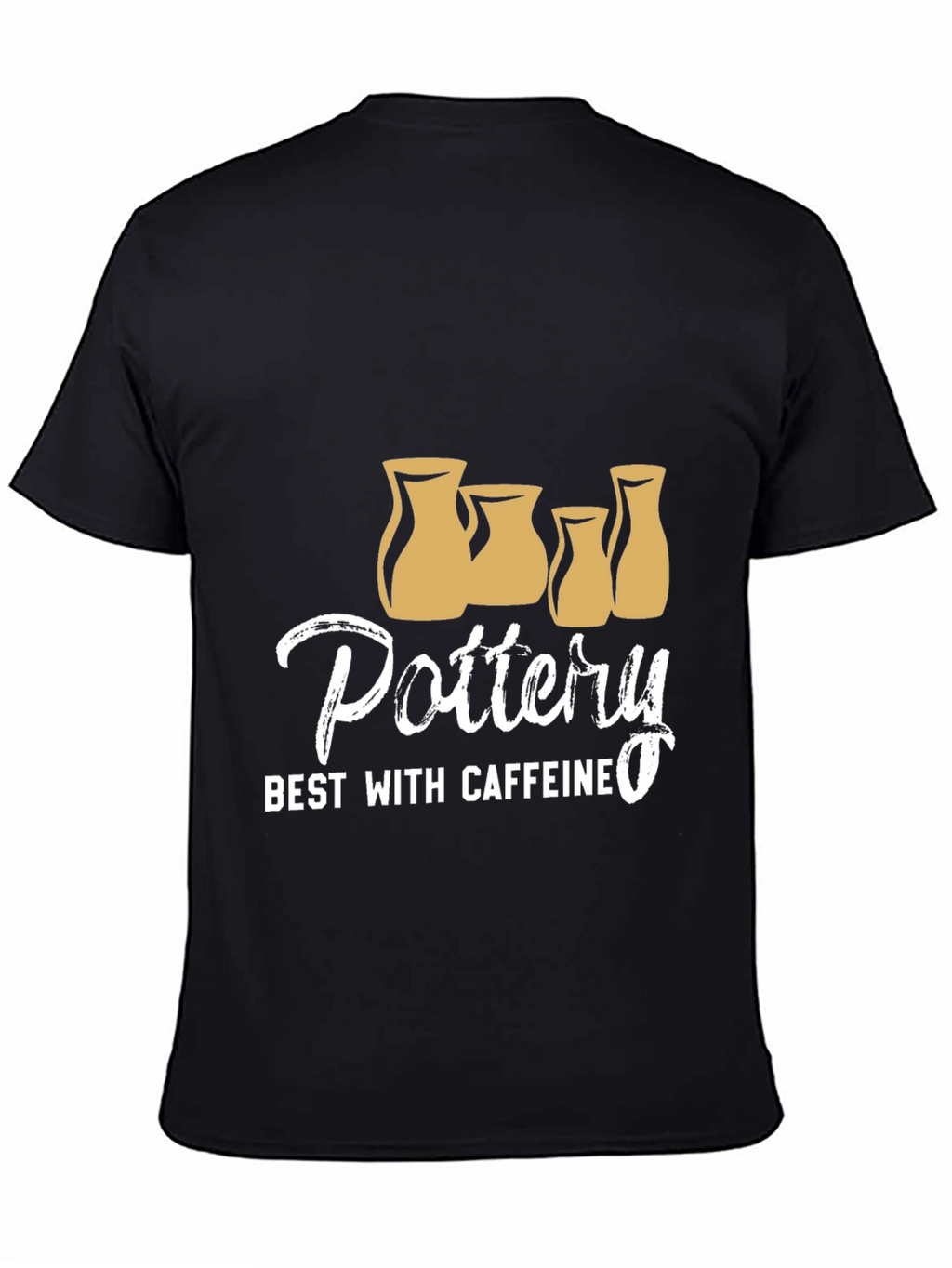 Pottery & Caffeine Mens Graphic Tee