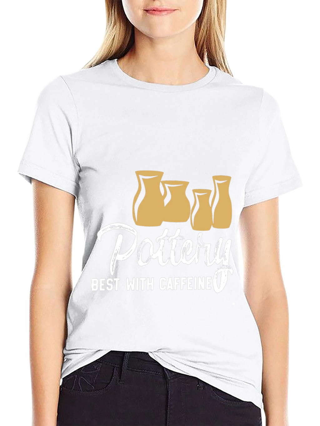 Pottery & Caffeine Mens Graphic Tee