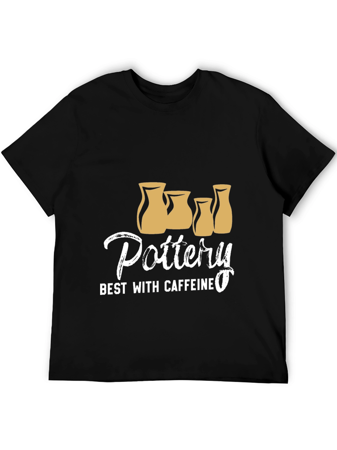 Pottery & Caffeine Mens Graphic Tee