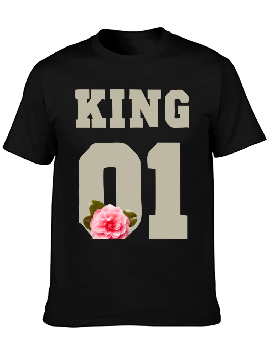 King 01 Floral Graphic Tee