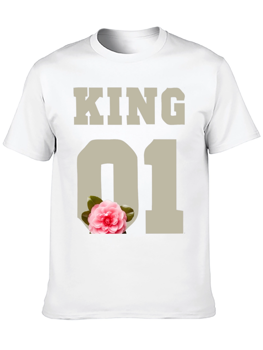 King 01 Floral Graphic Tee