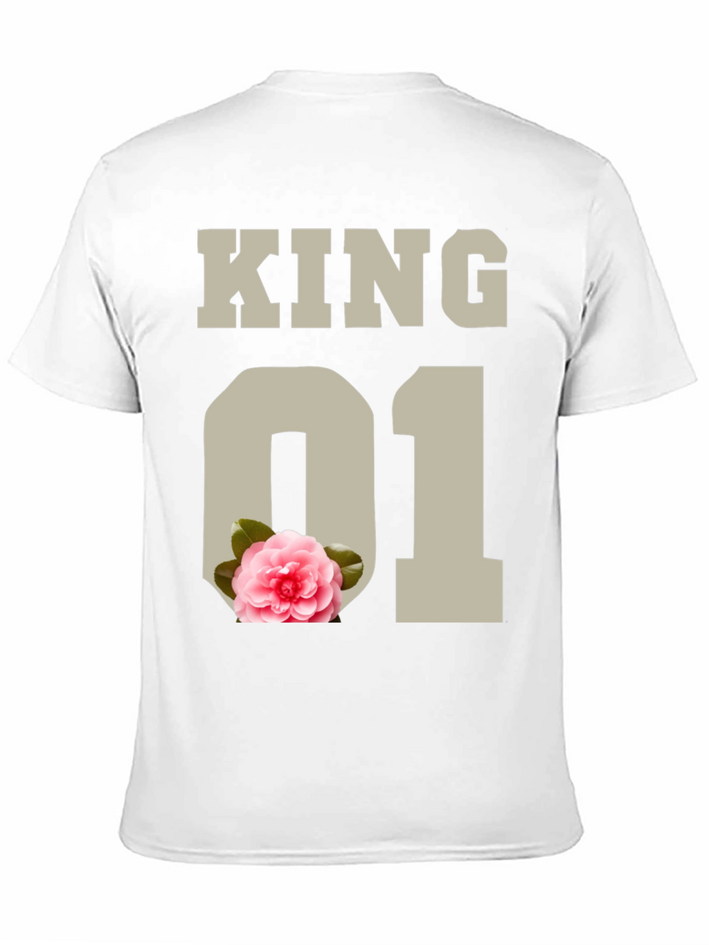 King 01 Floral Graphic Tee