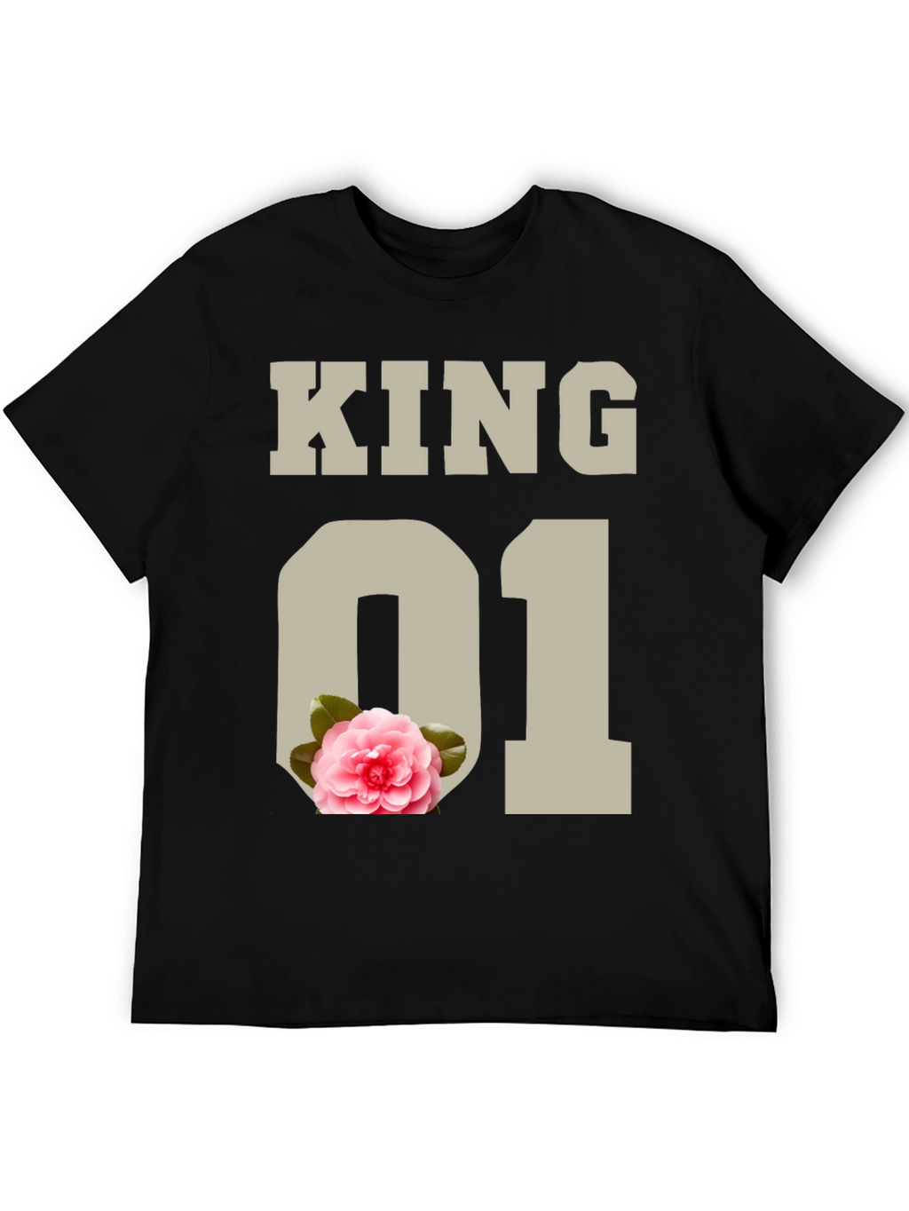 King 01 Floral Graphic Tee