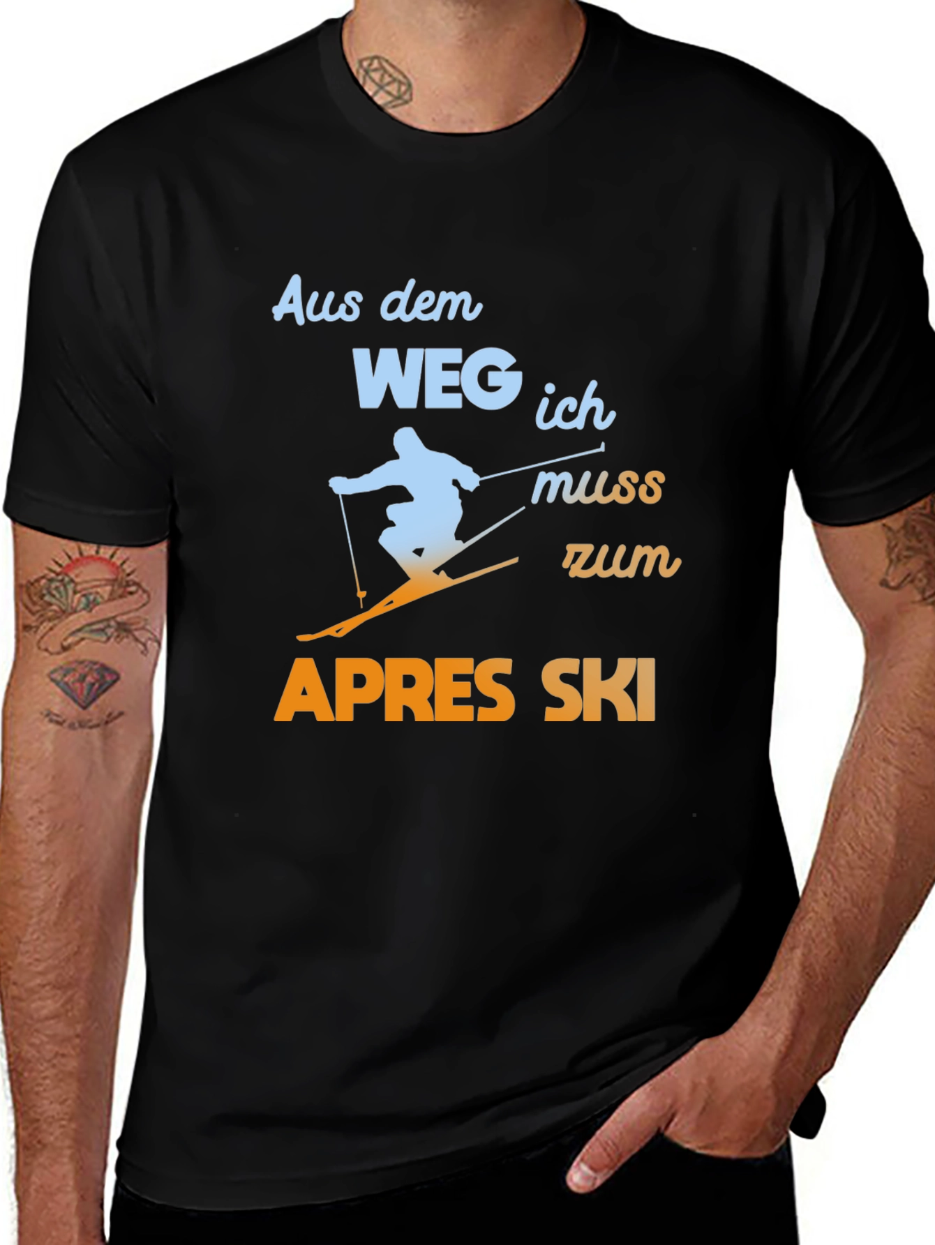 Apres Ski T-Shirt - Funny Skiing Tee