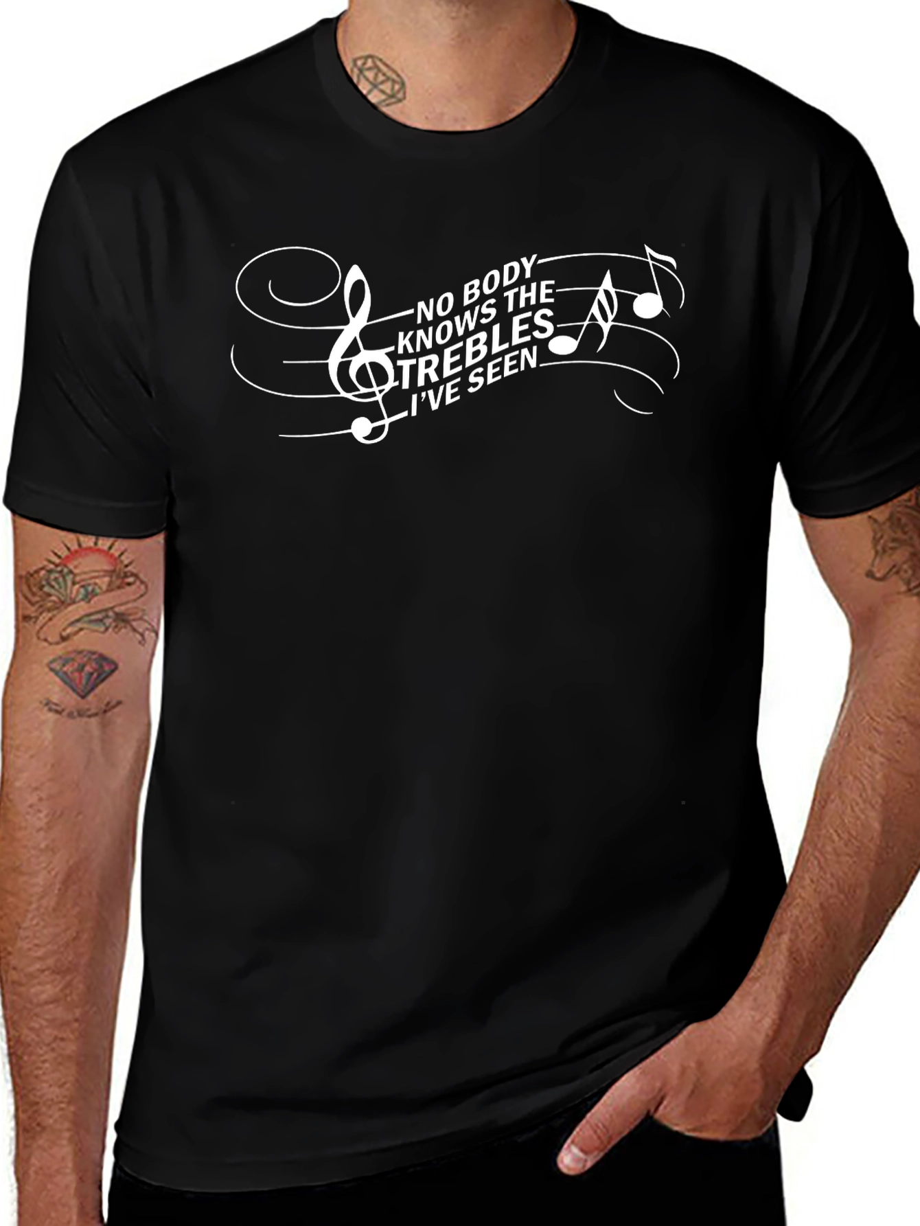 Musical Humor Graphic T-Shirt