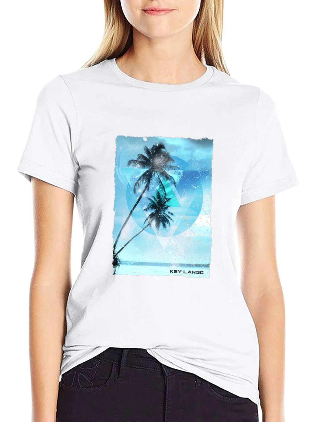 Key Largo Palms Graphic T-Shirt