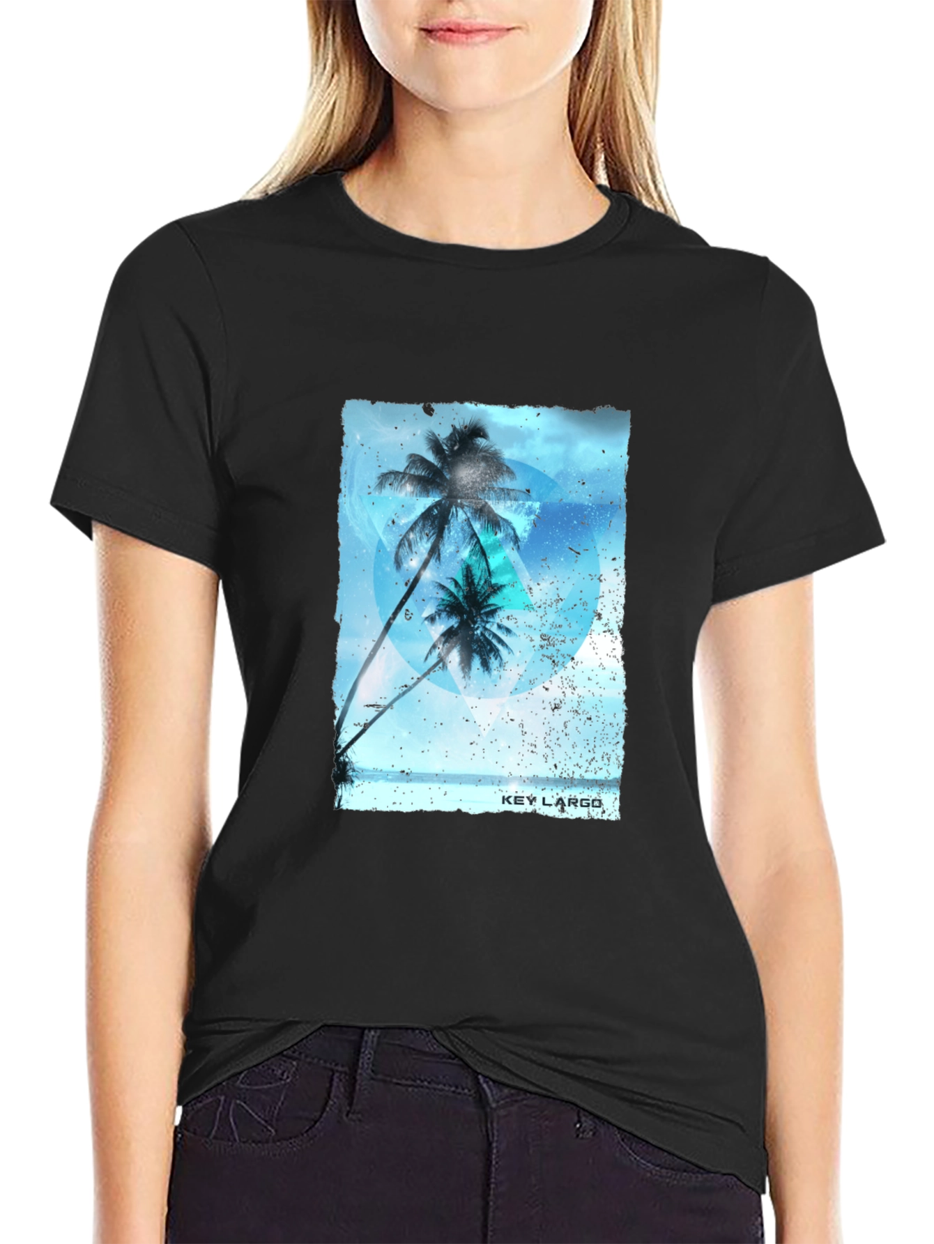 Key Largo Palms Graphic T-Shirt