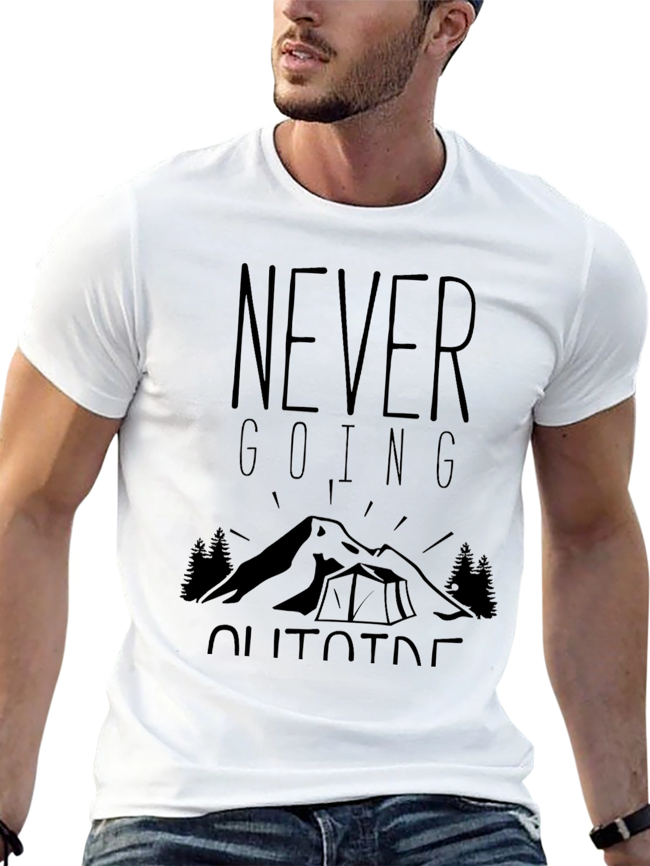 Never Going Outside Graphic Tee