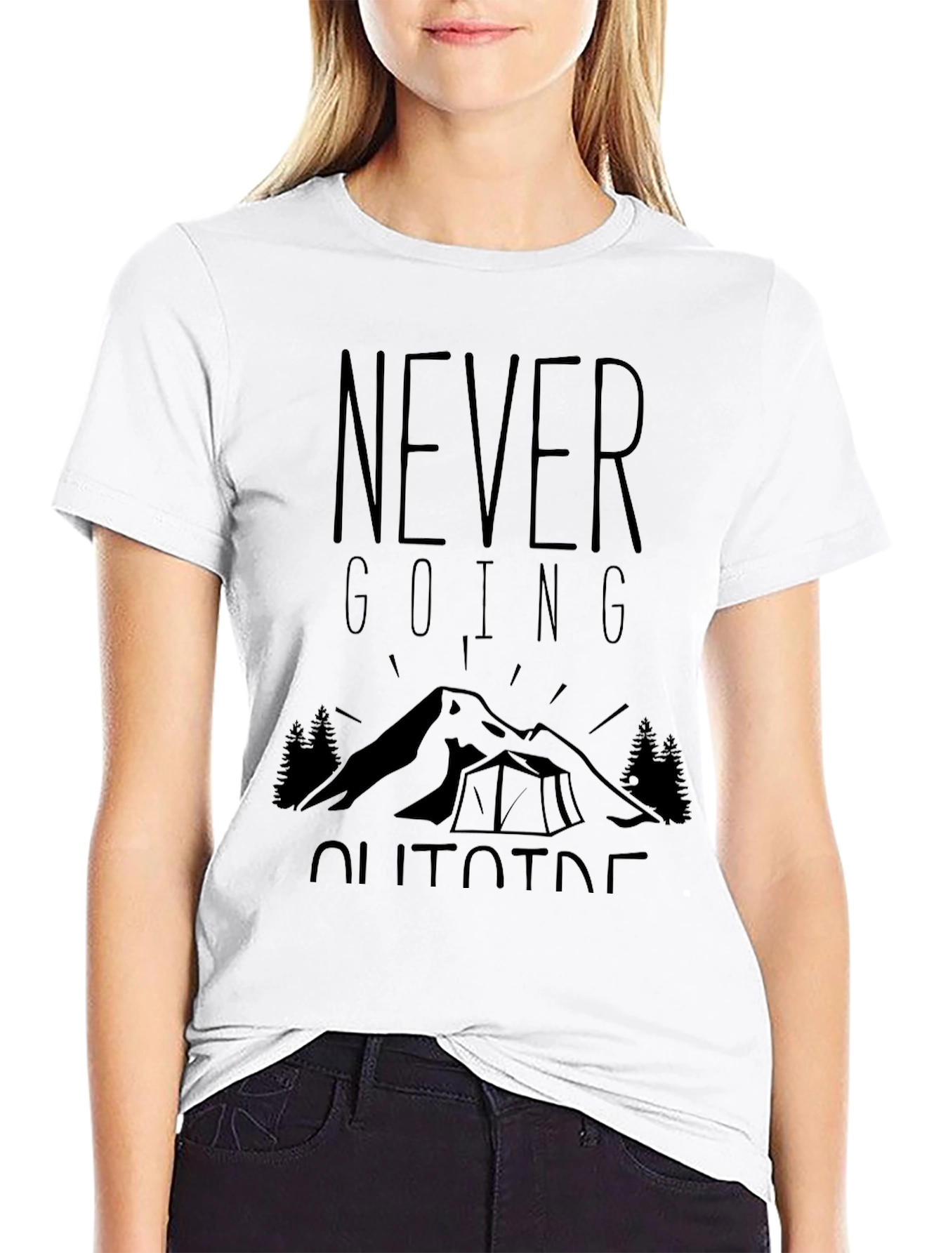 Never Going Outside Graphic Tee
