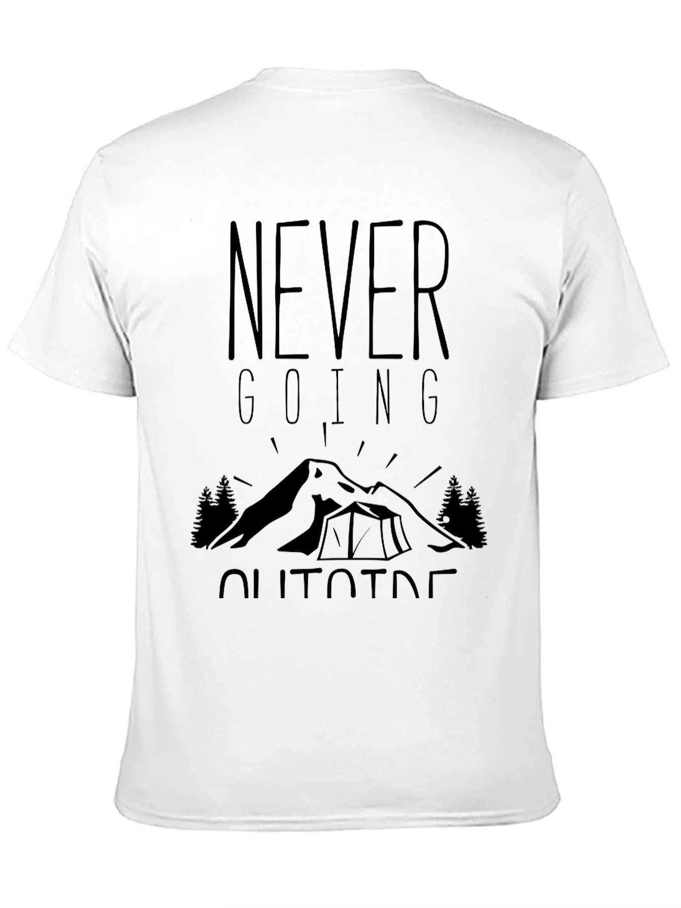 Never Going Outside Graphic Tee