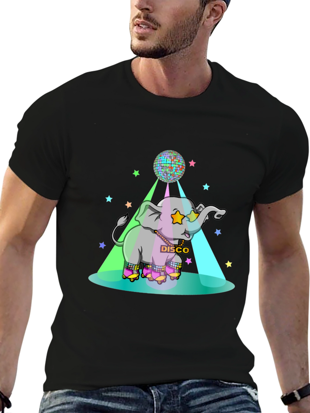 Disco Elephant T-Shirt