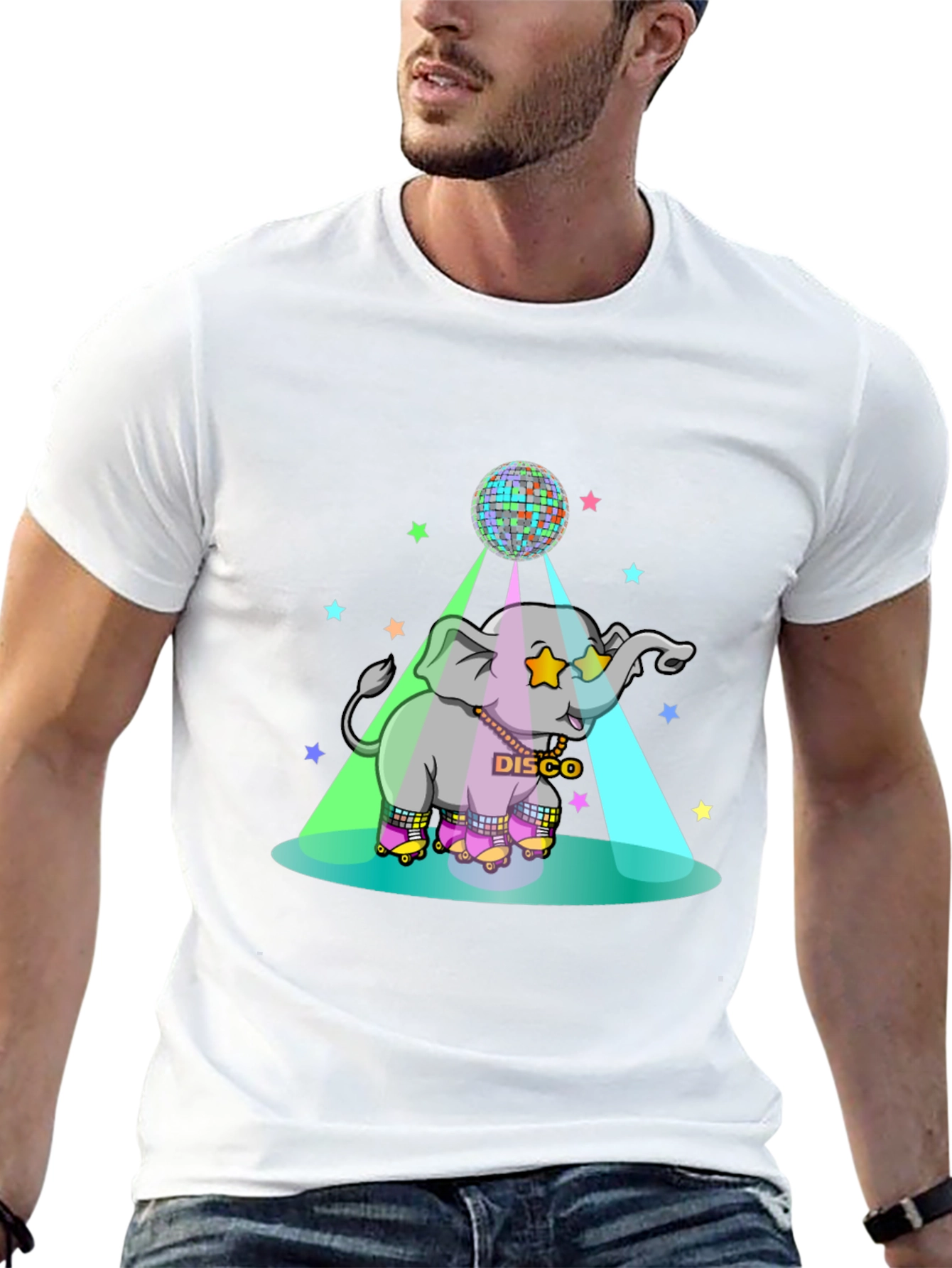 Disco Elephant T-Shirt