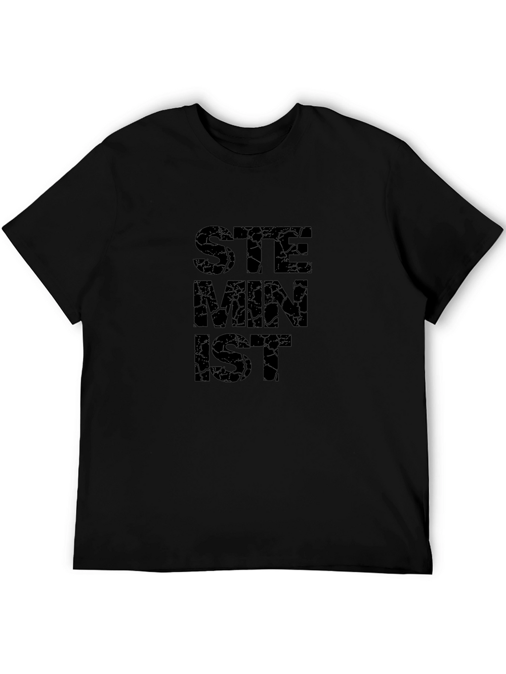STEMinist Graphic Tee - Empowering Black T-Shirt