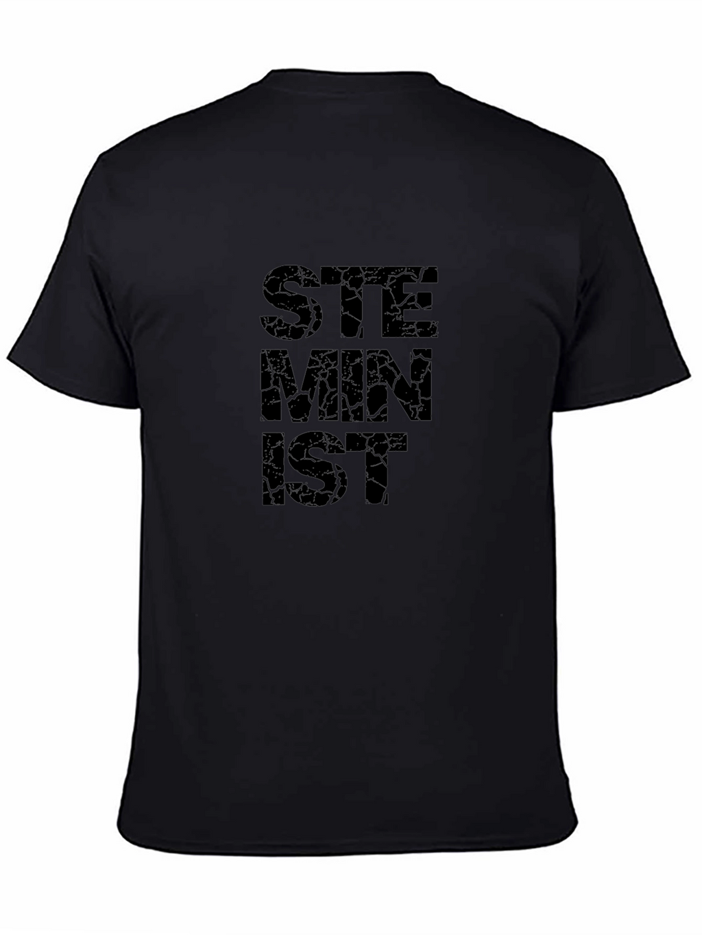 STEMinist Graphic Tee - Empowering Black T-Shirt