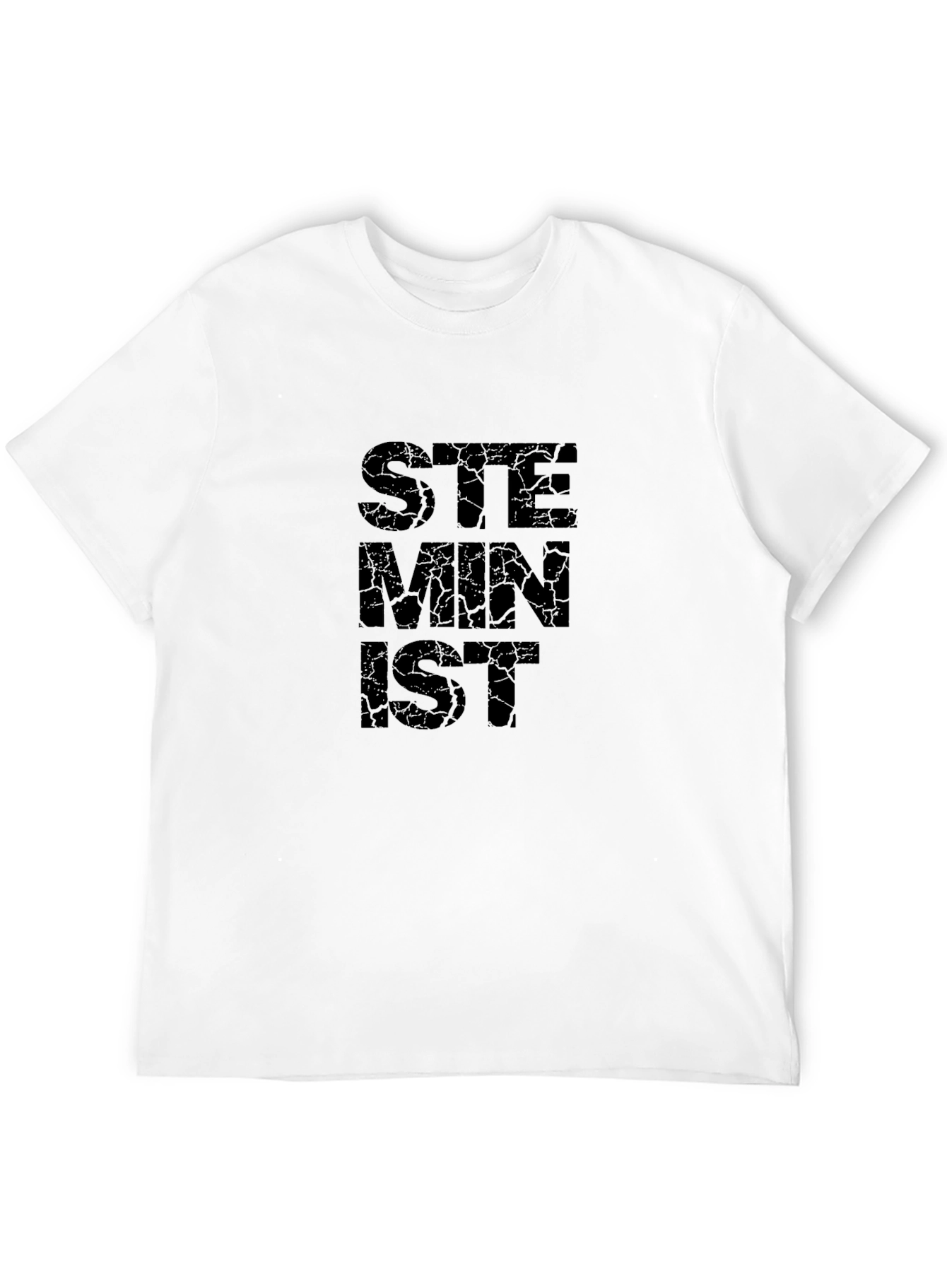 STEMinist Graphic Tee - Empowering Black T-Shirt