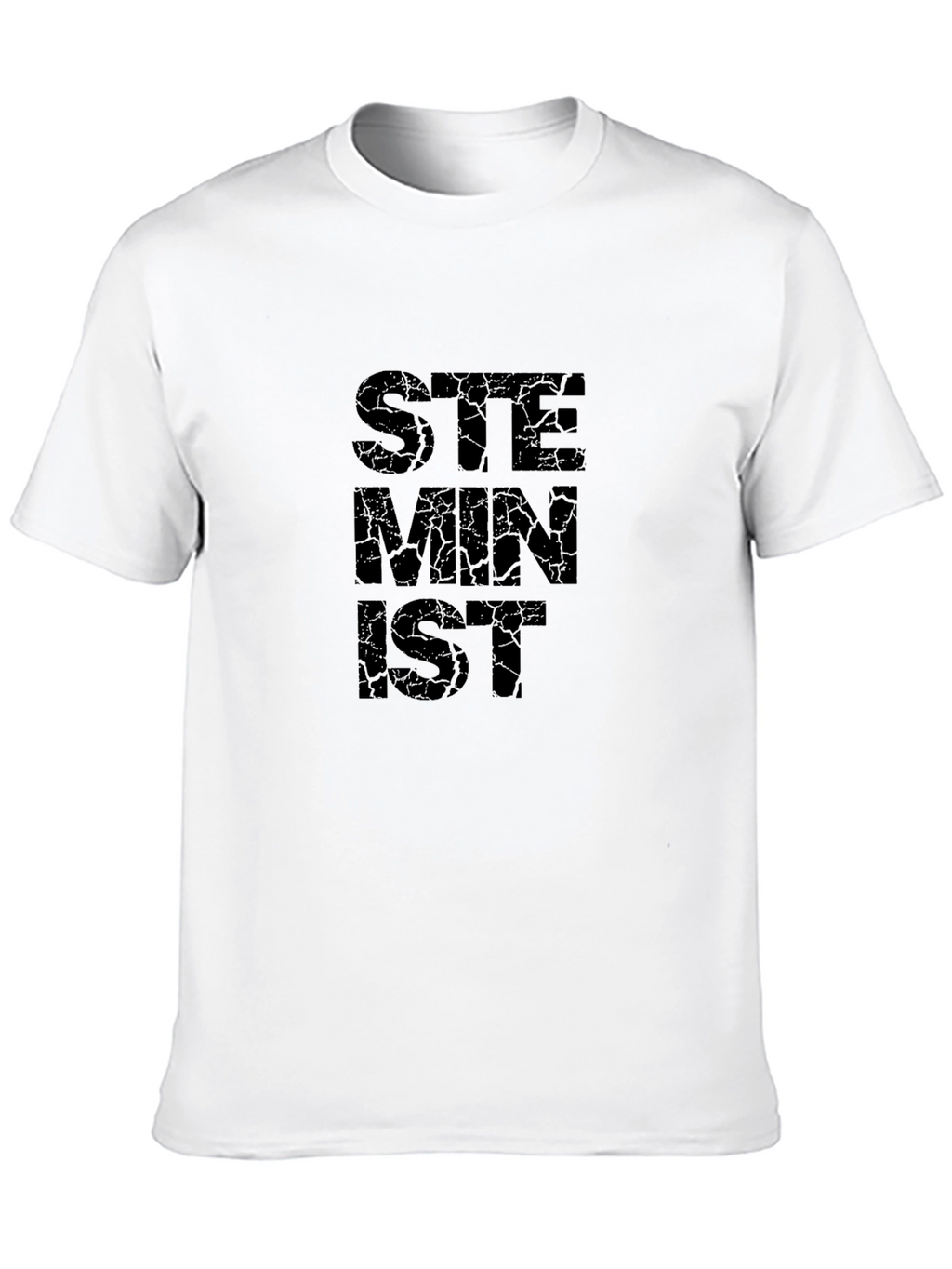 STEMinist Graphic Tee - Empowering Black T-Shirt