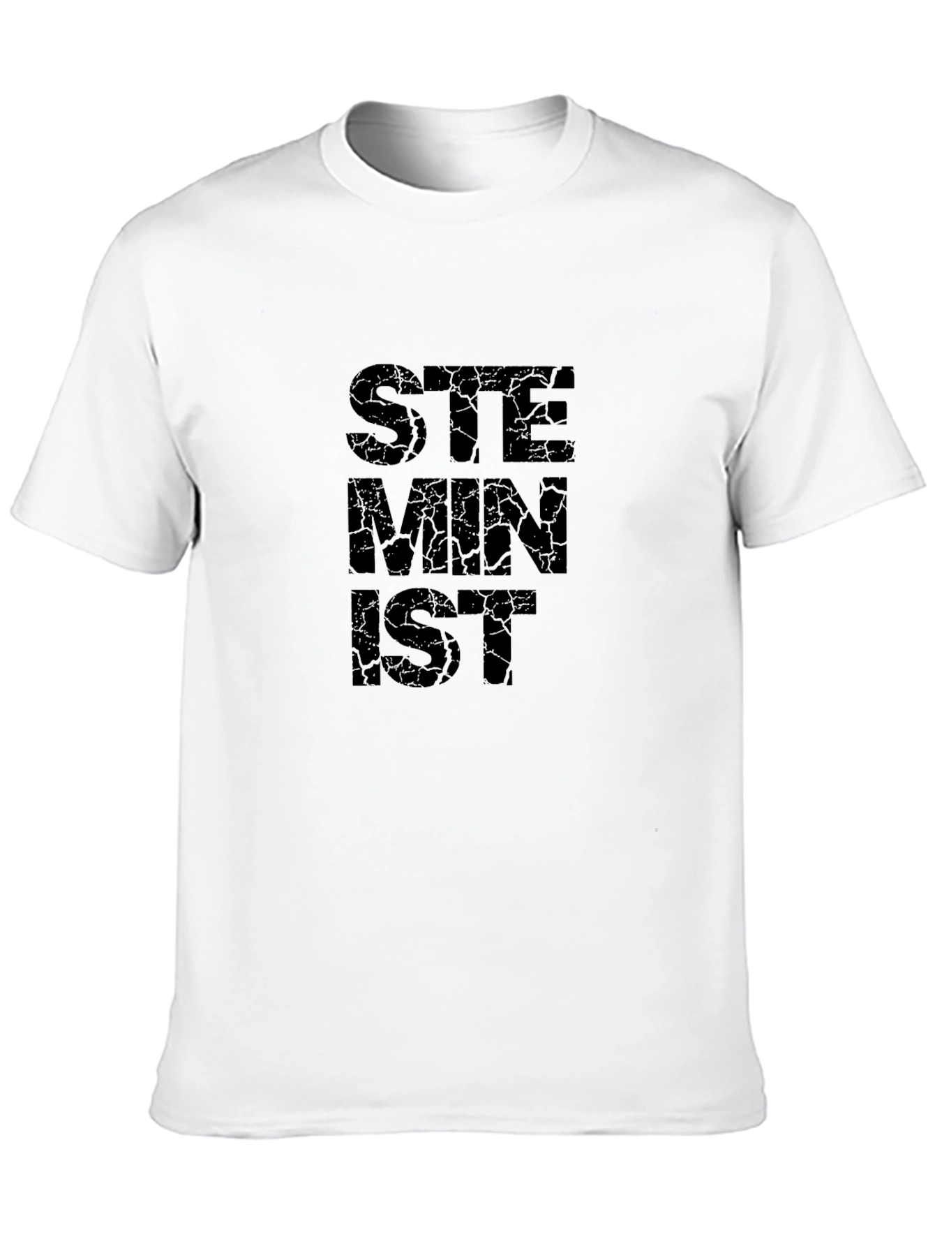 STEMinist Graphic Tee - Empowering Black T-Shirt