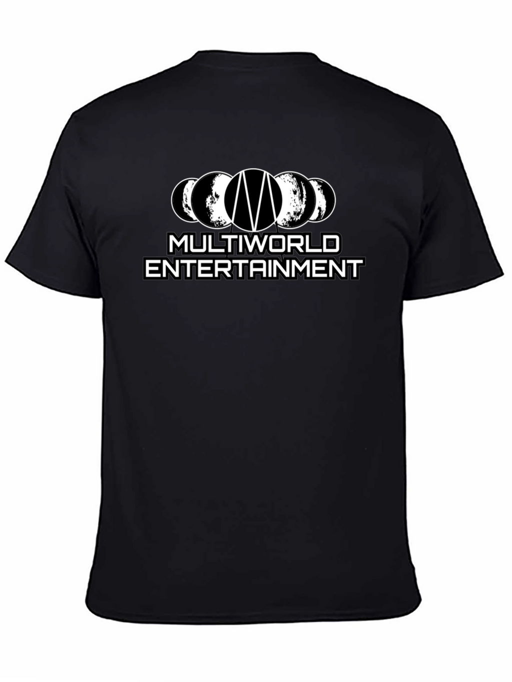 Multiverse Entertainment Black Graphic Tee