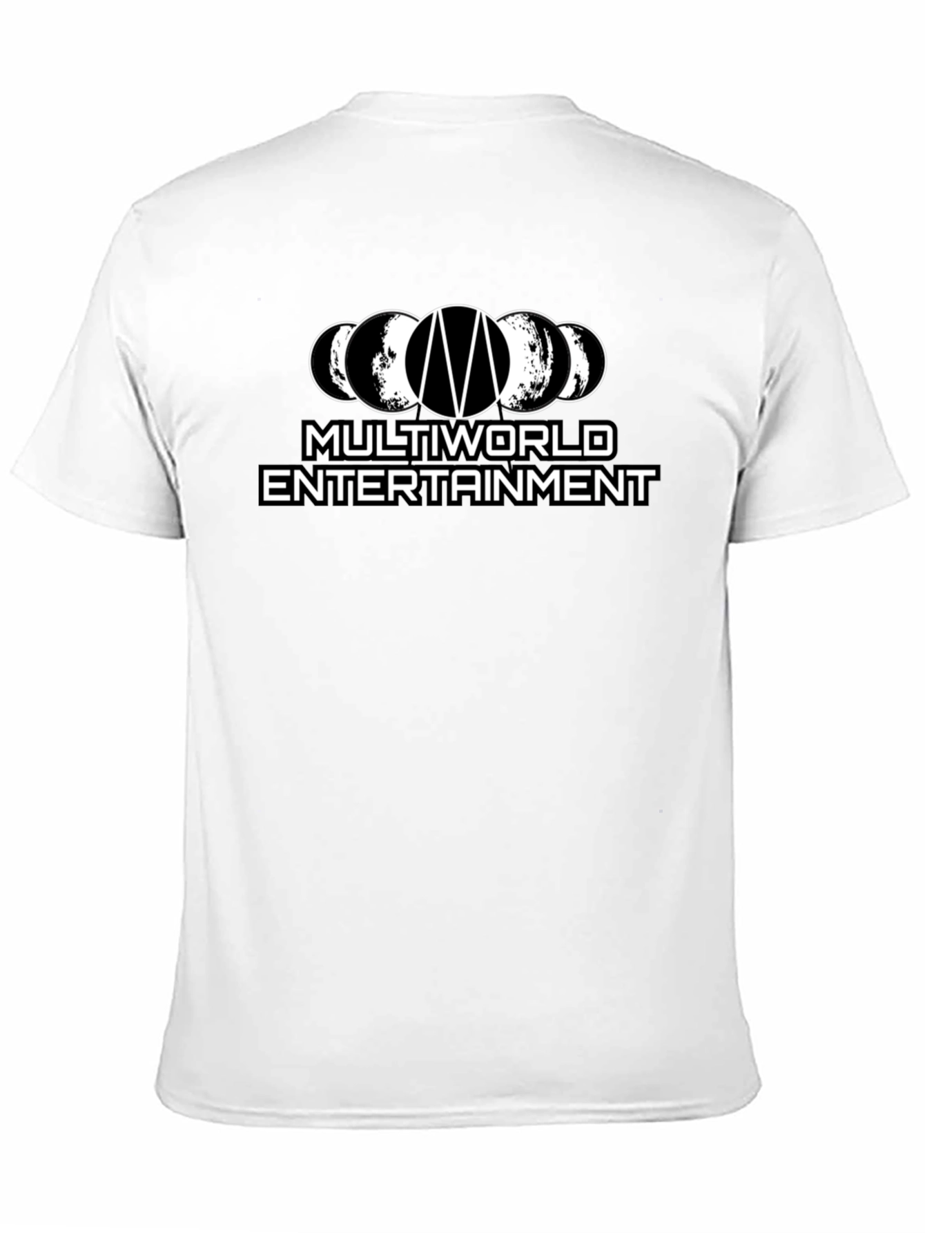Multiverse Entertainment Black Graphic Tee