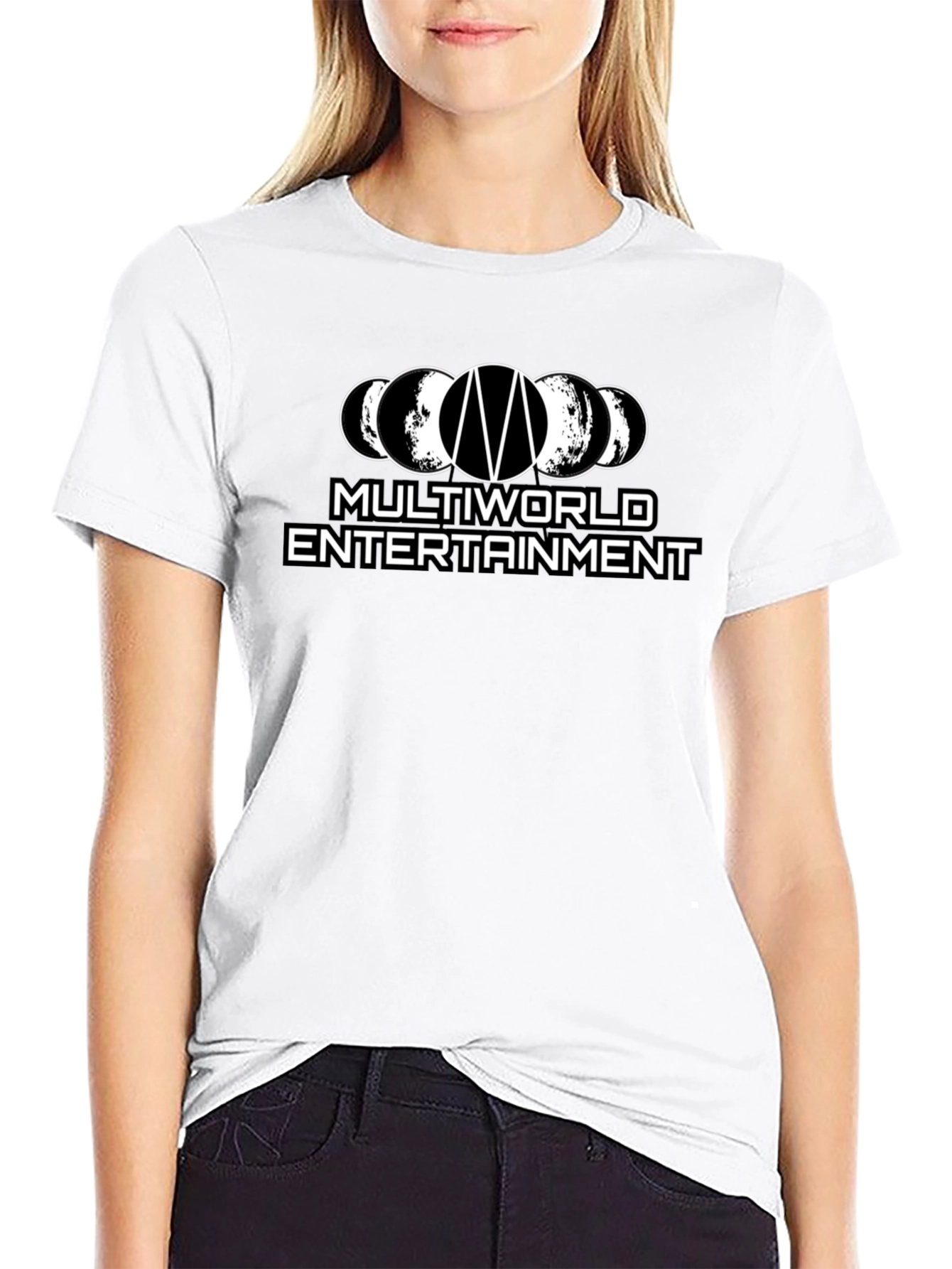 Multiverse Entertainment Black Graphic Tee