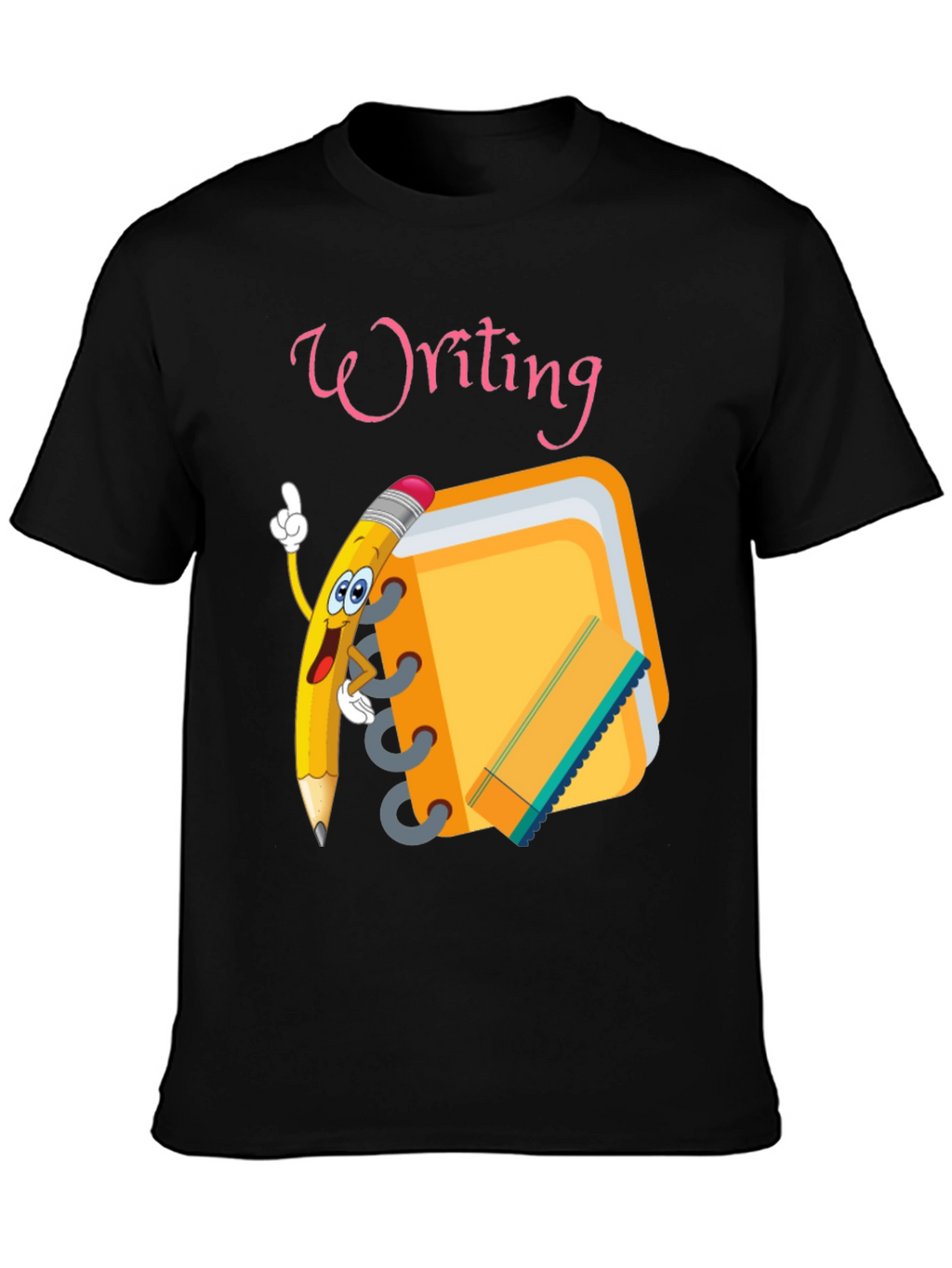 Writing Theme Graphic Tee