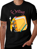 Writing Theme Graphic Tee