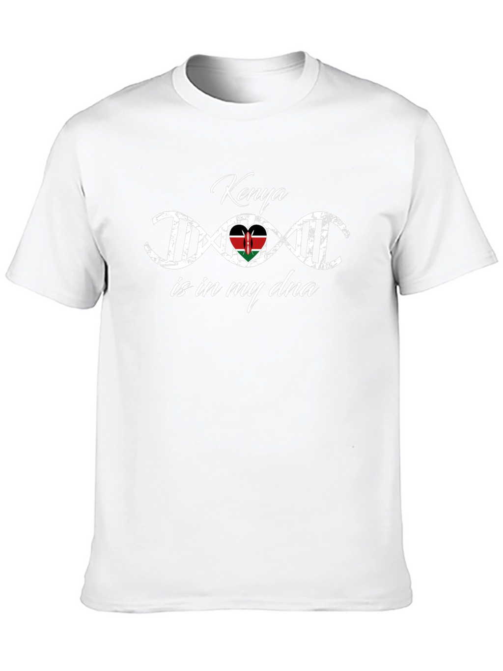 Kenya DNA T-Shirt - Black Graphic Tee