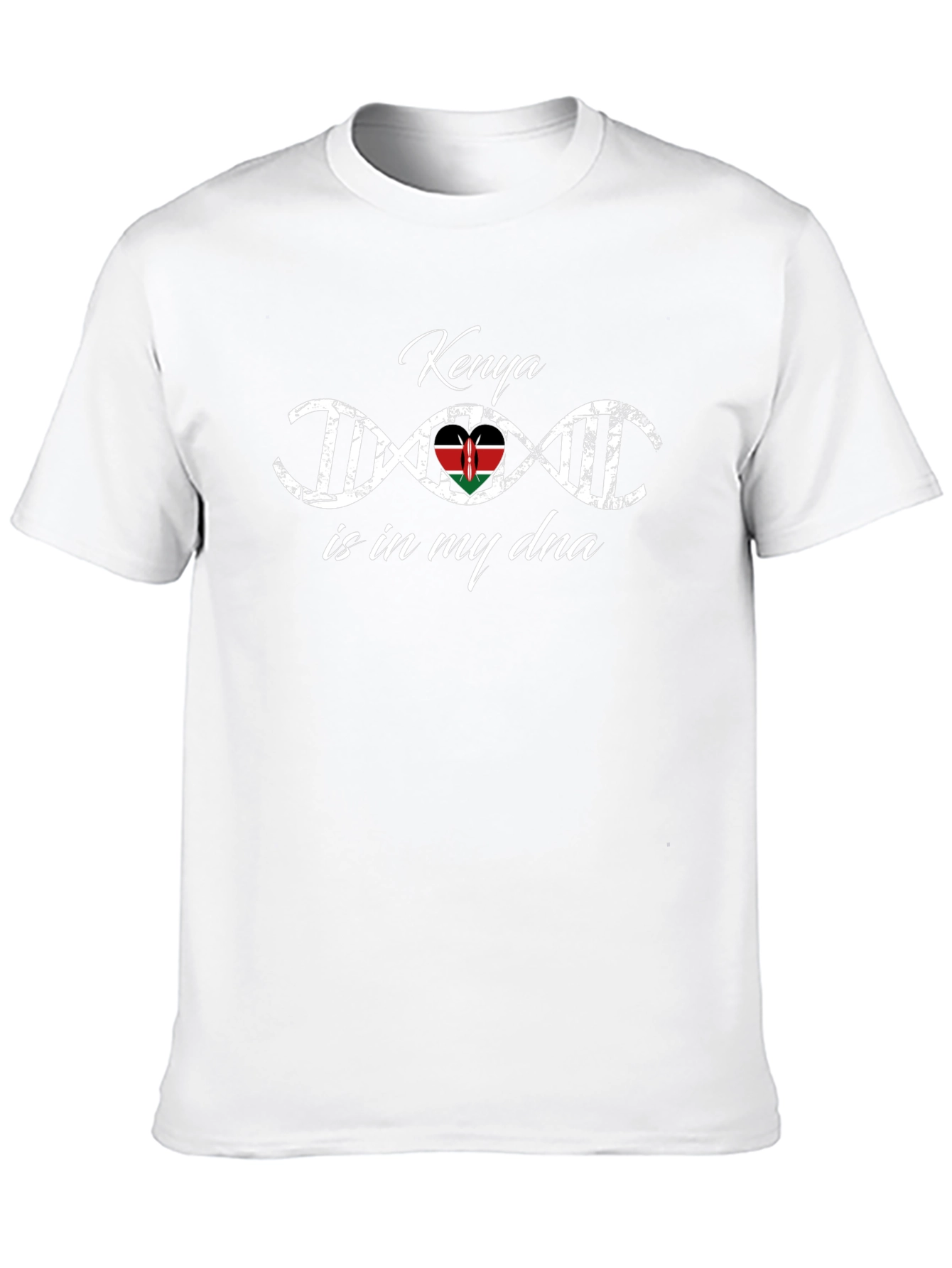 Kenya DNA T-Shirt - Black Graphic Tee