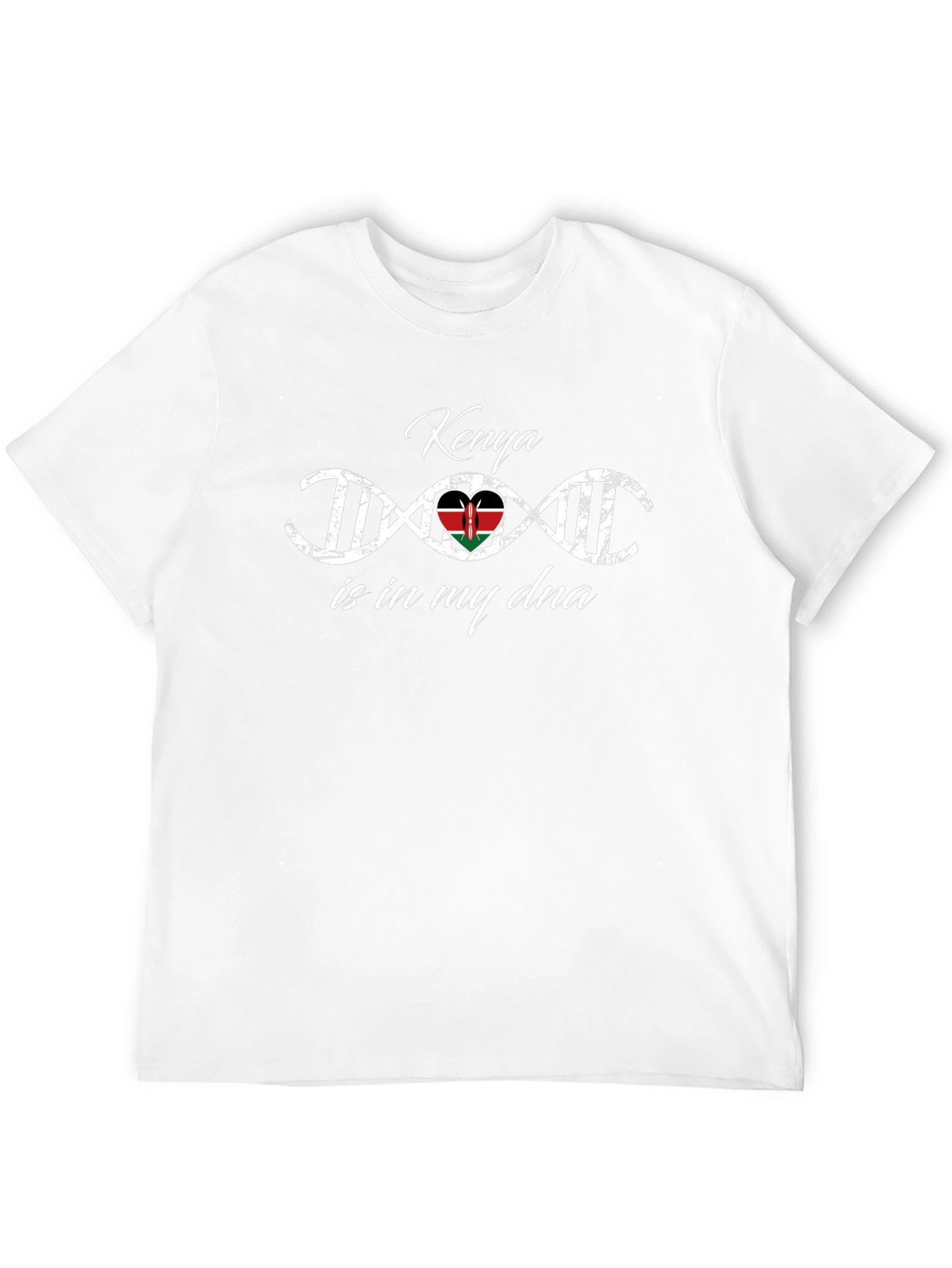 Kenya DNA T-Shirt - Black Graphic Tee