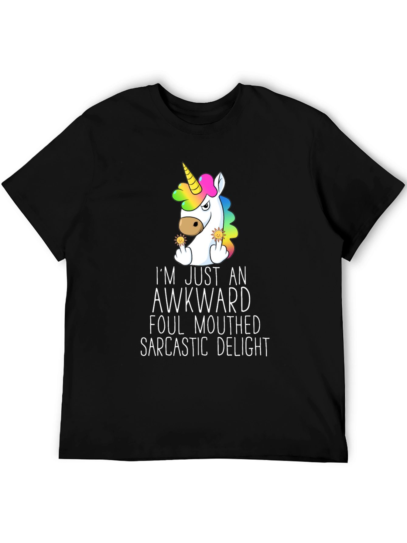 Awkward Unicorn Graphic Tee