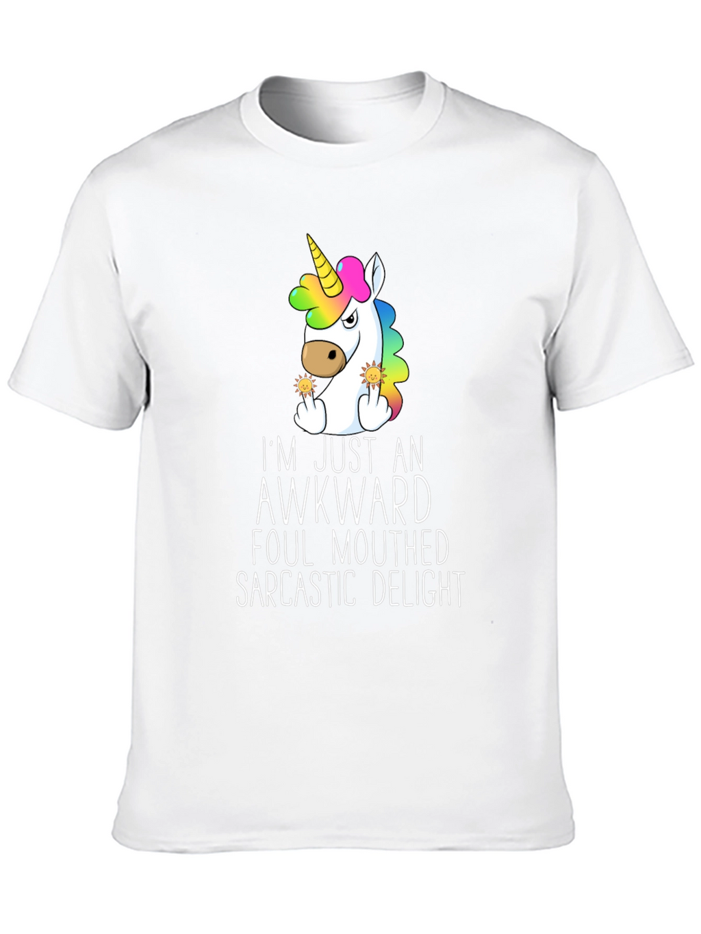 Awkward Unicorn Graphic Tee