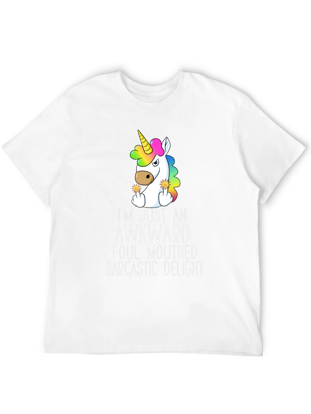 Awkward Unicorn Graphic Tee