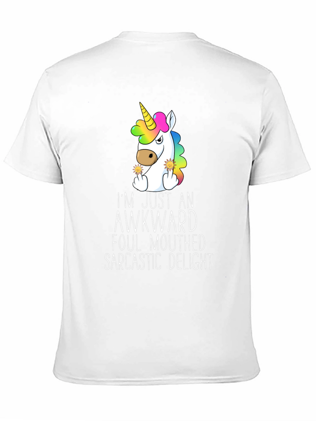 Awkward Unicorn Graphic Tee