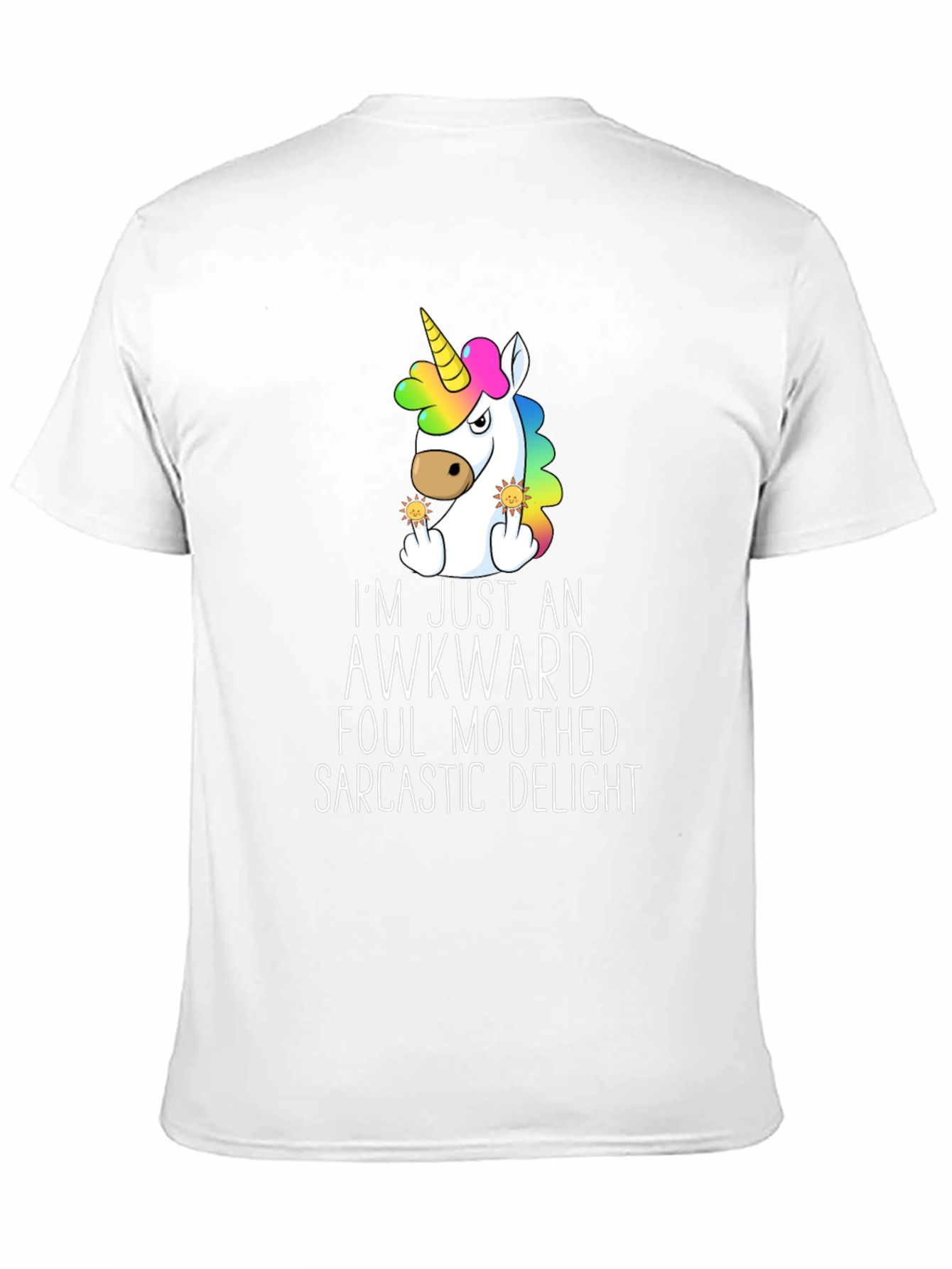 Awkward Unicorn Graphic Tee