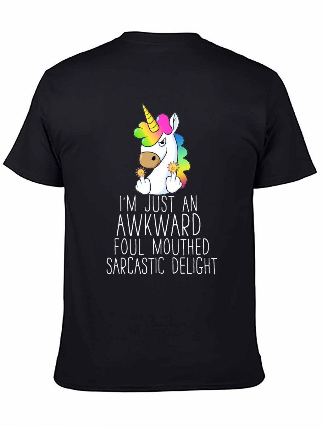 Awkward Unicorn Graphic Tee