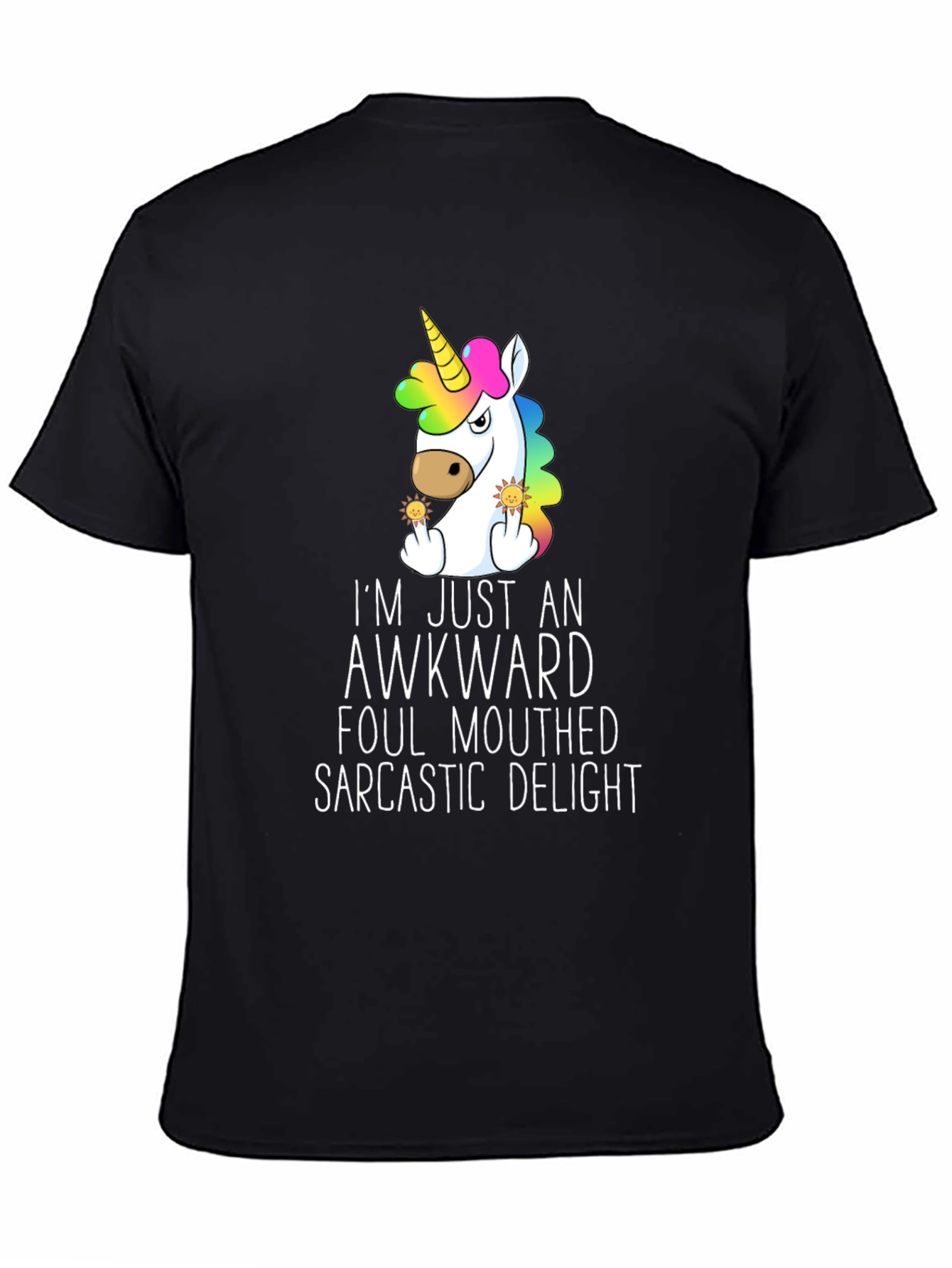 Awkward Unicorn Graphic Tee