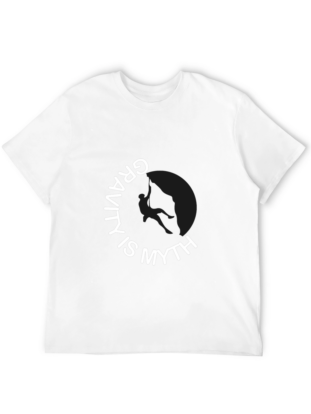Gravity is Myth Black T-Shirt