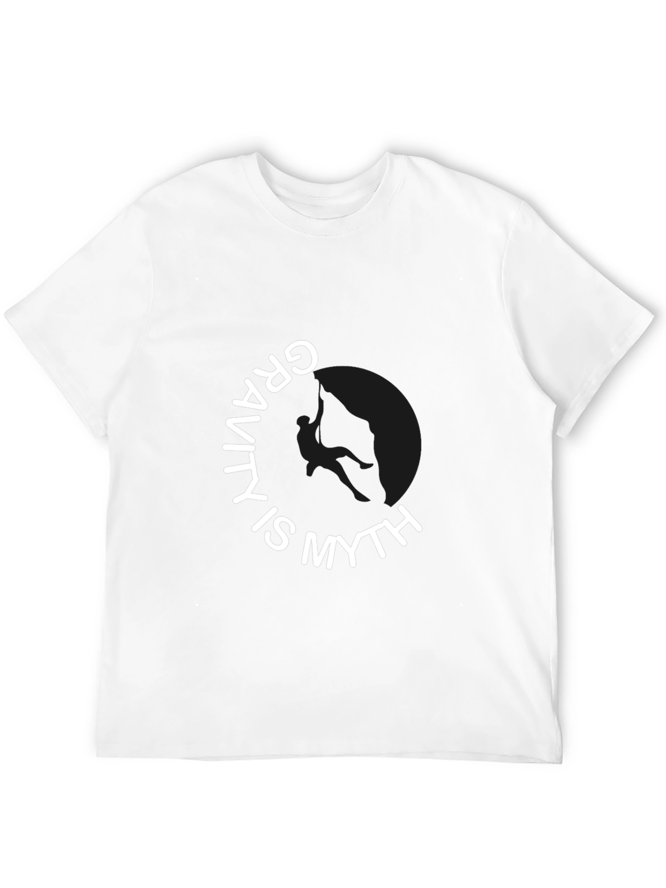 Gravity is Myth Black T-Shirt