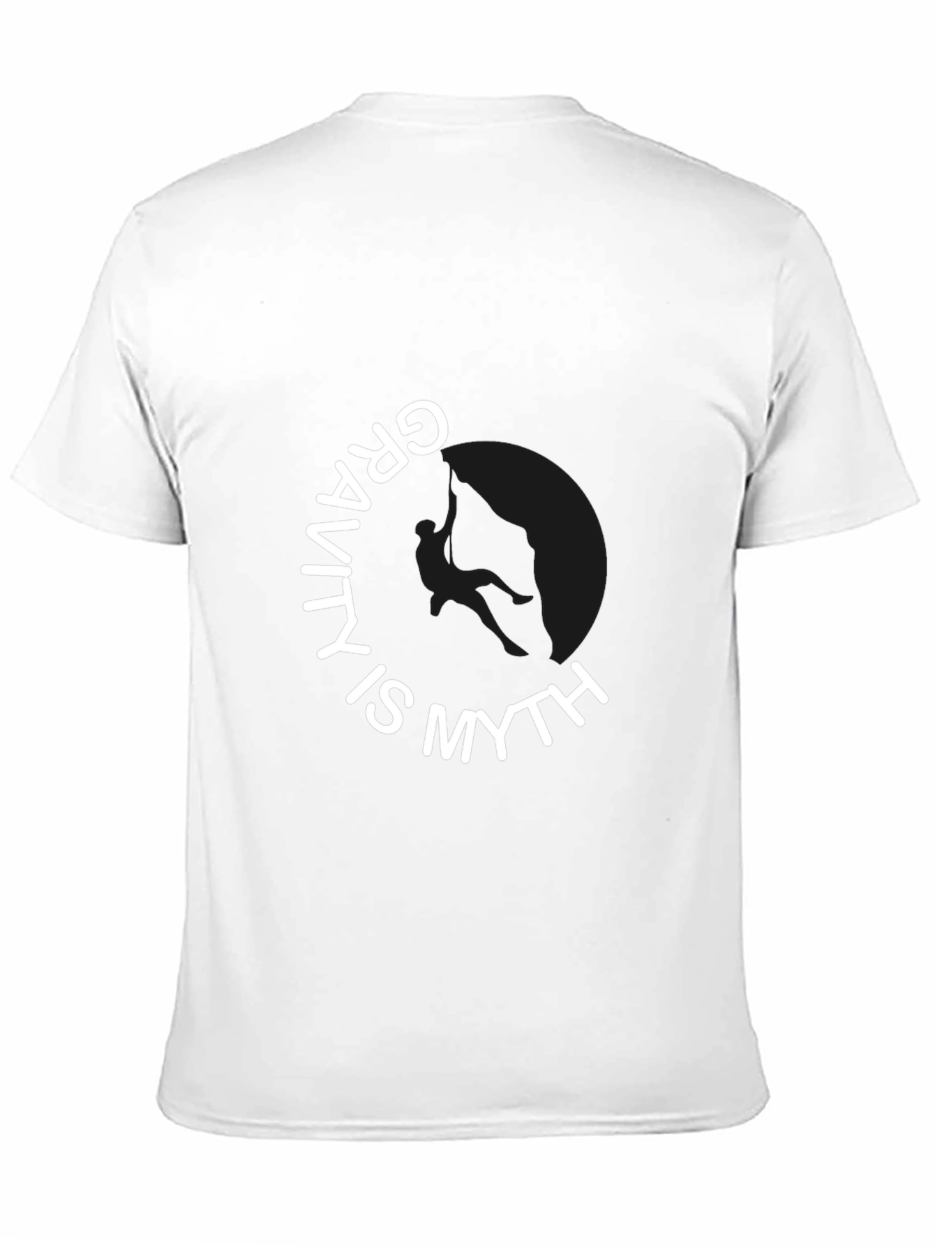 Gravity is Myth Black T-Shirt